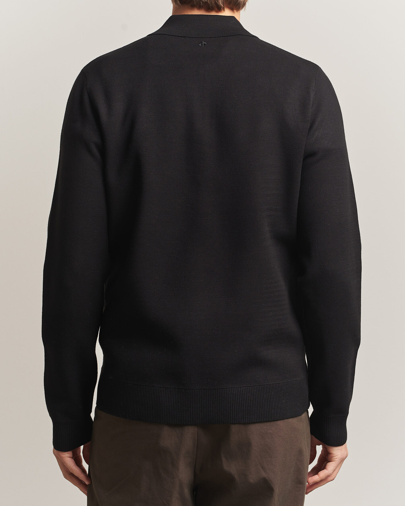 Heren | Truien | Samsøe Samsøe | Matt Half Zip Polo Black