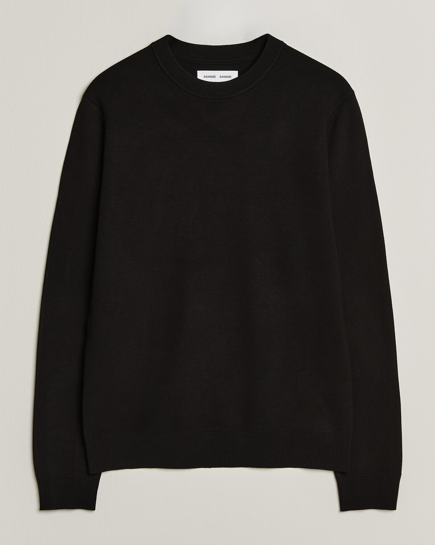 Heren | Truien | Samsøe Samsøe | Matt Crew Neck Sweater Black