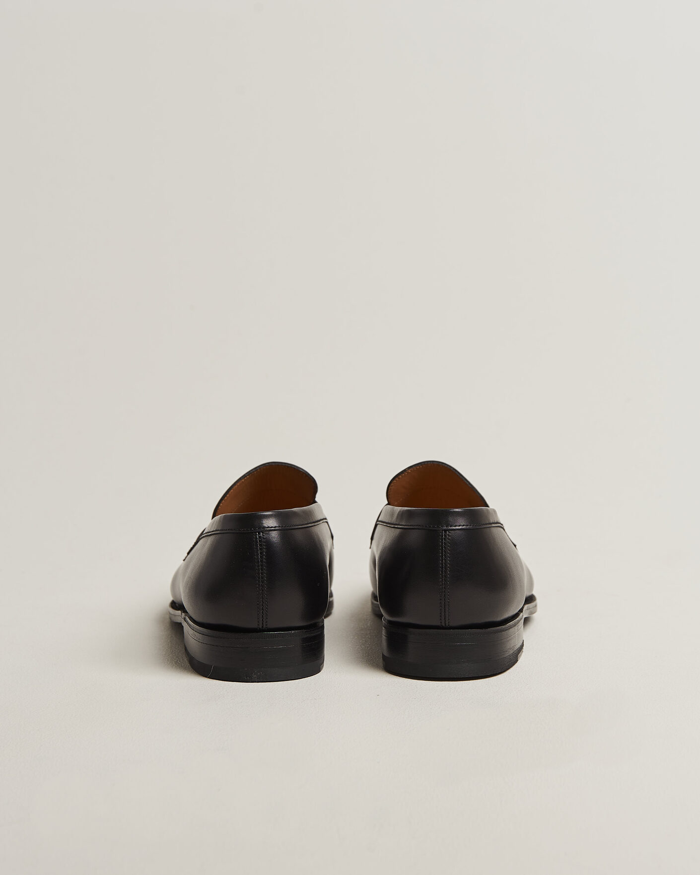 Heren | Instappers | J.M. Weston | 180 Penny Loafer Black Calf
