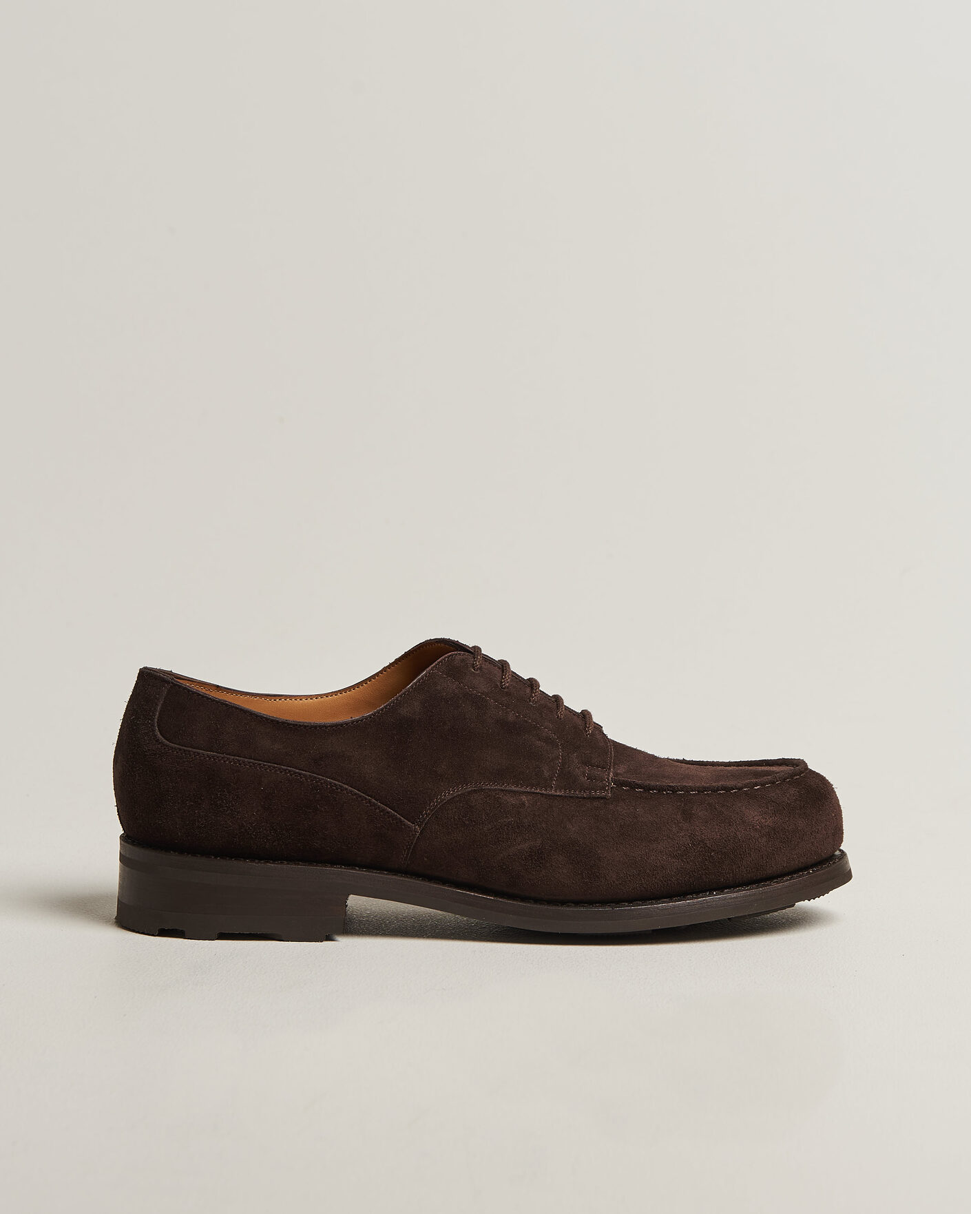 Heren | Derby schoenen | J.M. Weston | Golf Derby Dark Brown Suede