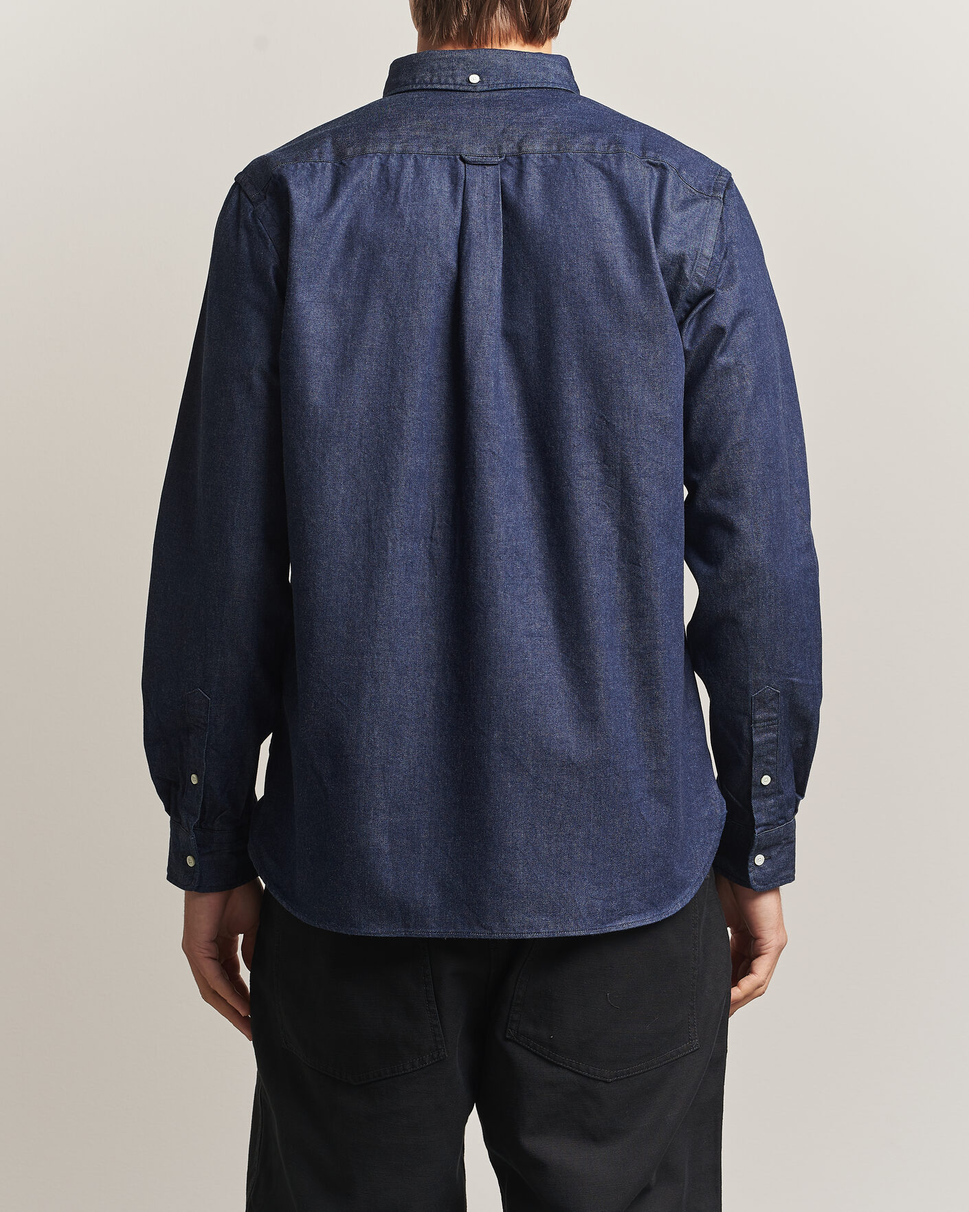 Heren | Overhemden | BEAMS PLUS | Denim Button Down Shirt Indigo
