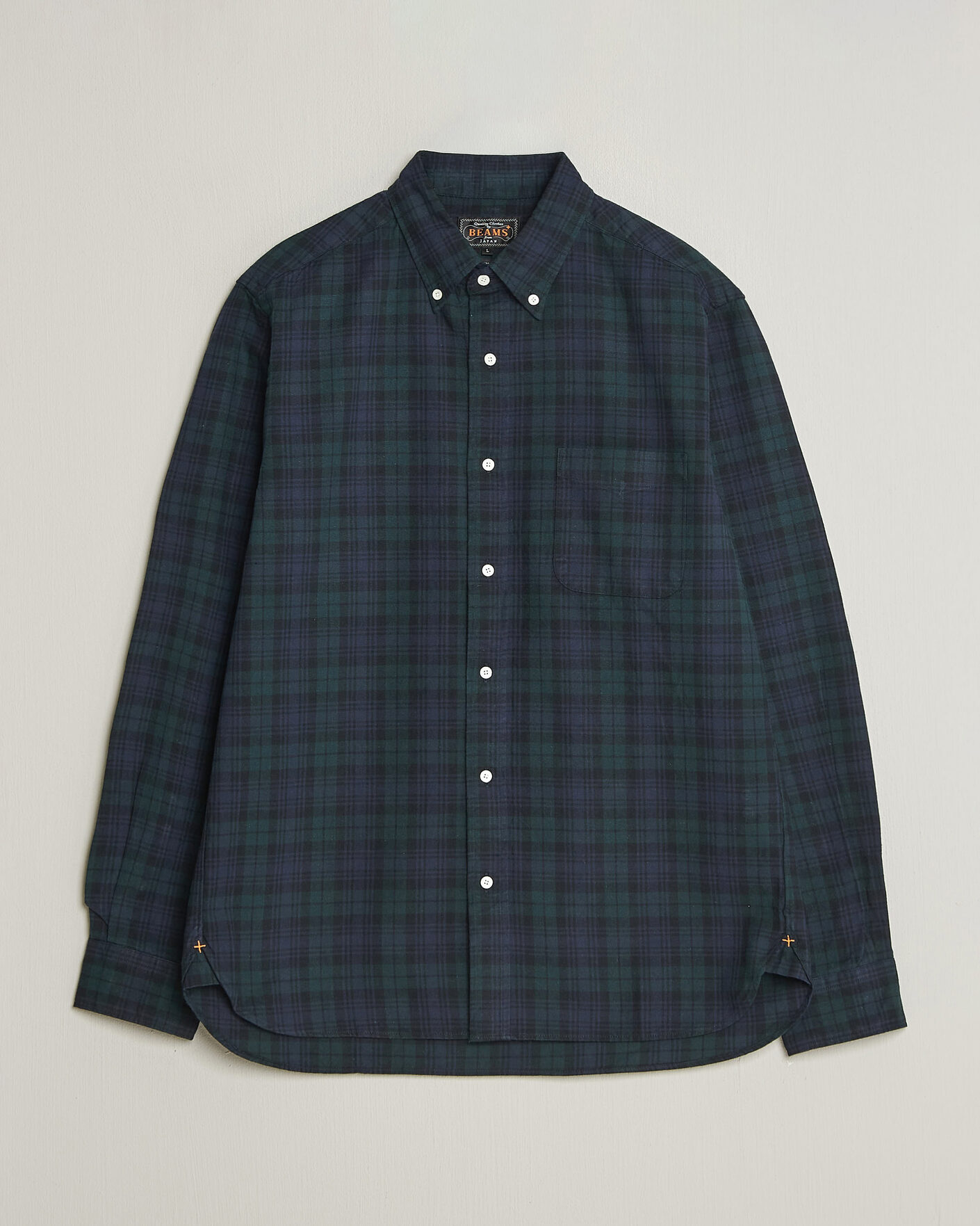 Heren | Overhemden | BEAMS PLUS | Button Down Shirt Black Watch