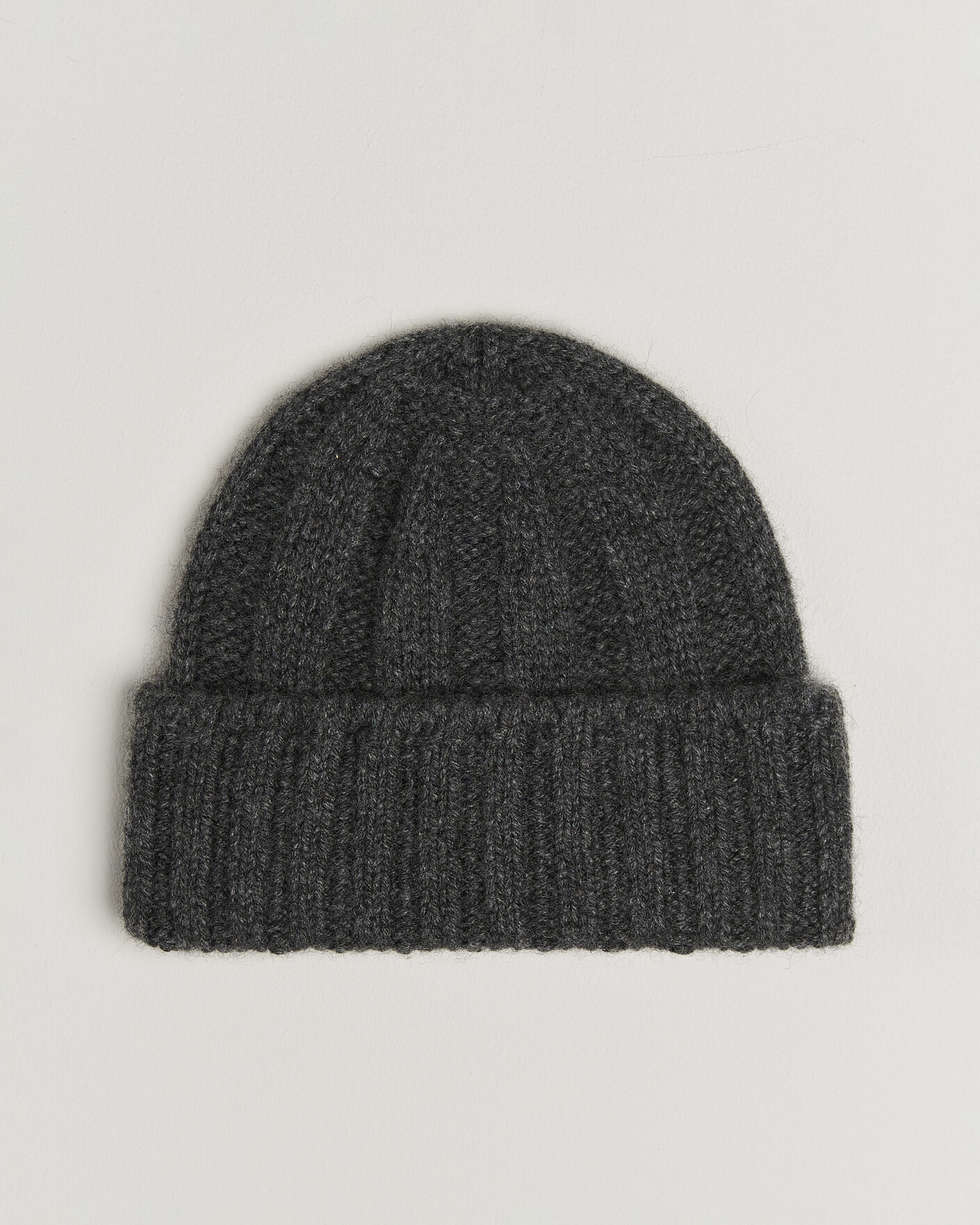Heren | Mutsen | BEAMS PLUS | Cashmere Rib Beanie Grey