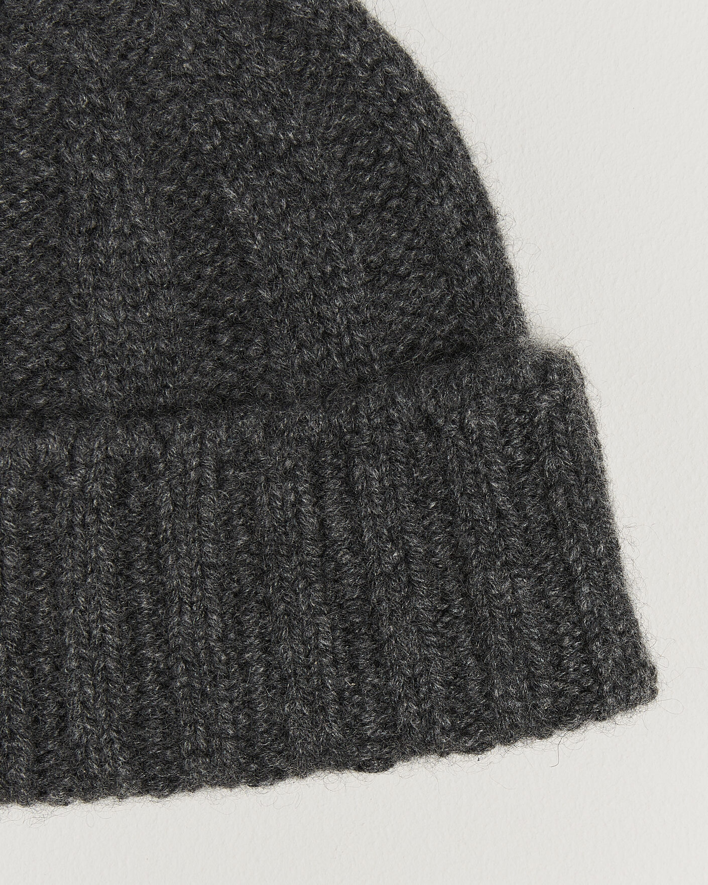 Heren | Mutsen | BEAMS PLUS | Cashmere Rib Beanie Grey