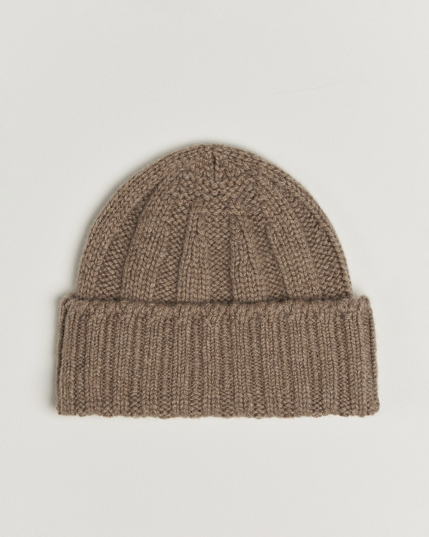 Heren | Mutsen | BEAMS PLUS | Cashmere Rib Beanie Camel