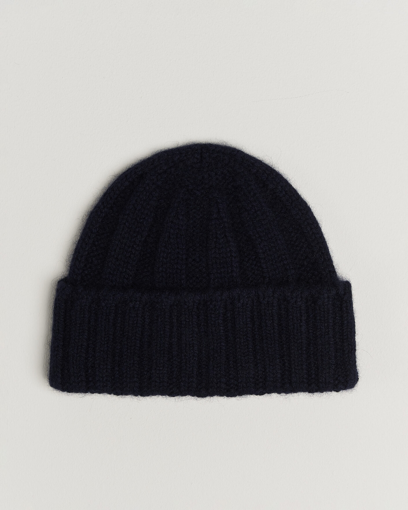Heren | Mutsen | BEAMS PLUS | Cashmere Rib Beanie Navy