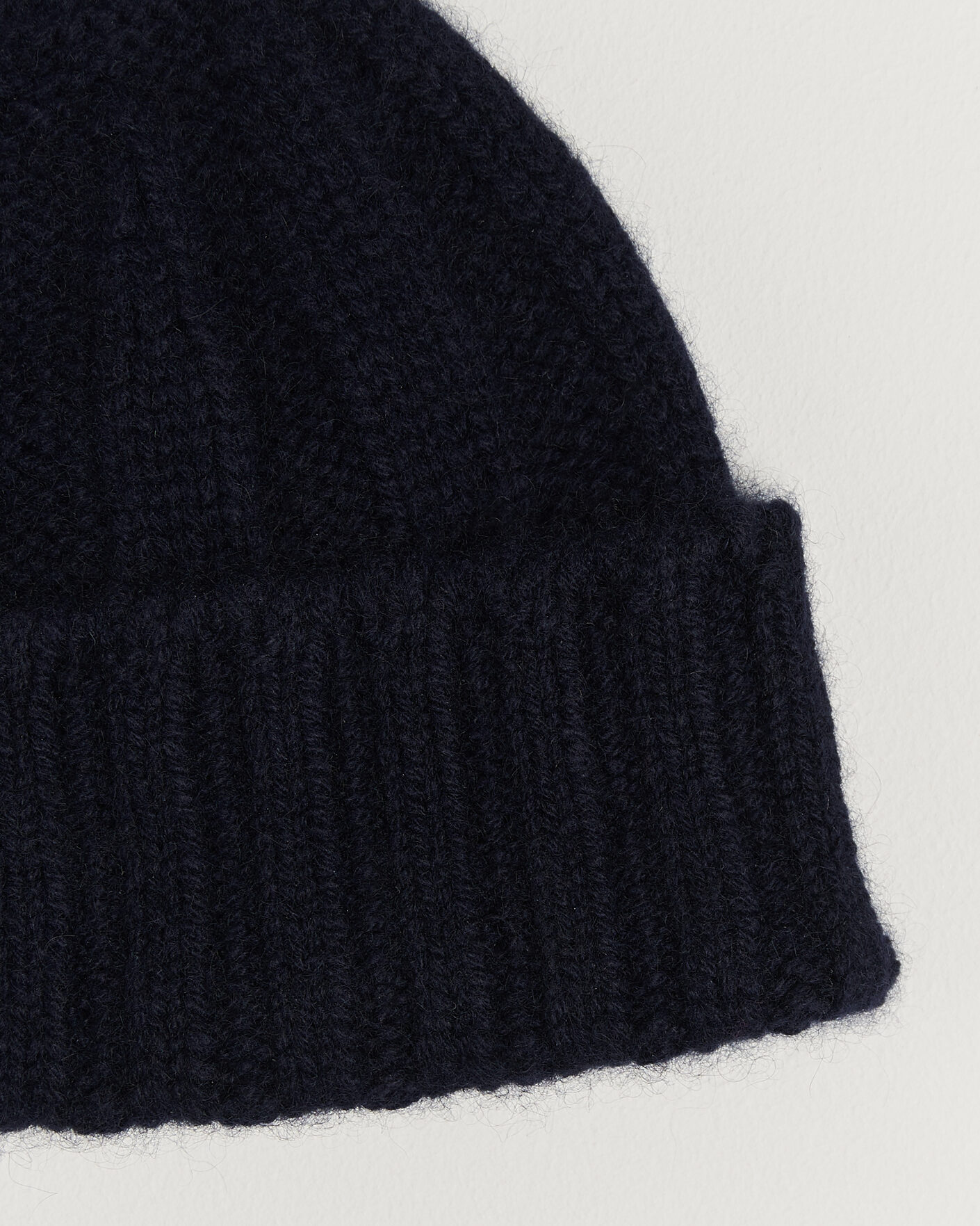 Heren | Mutsen | BEAMS PLUS | Cashmere Rib Beanie Navy