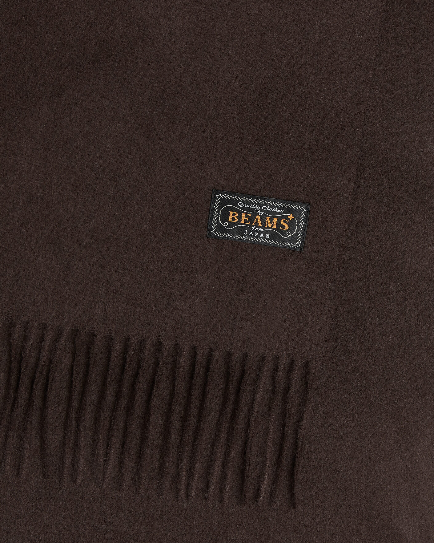 Heren | Sjaals | BEAMS PLUS | Cashmere Scarf Dark Brown