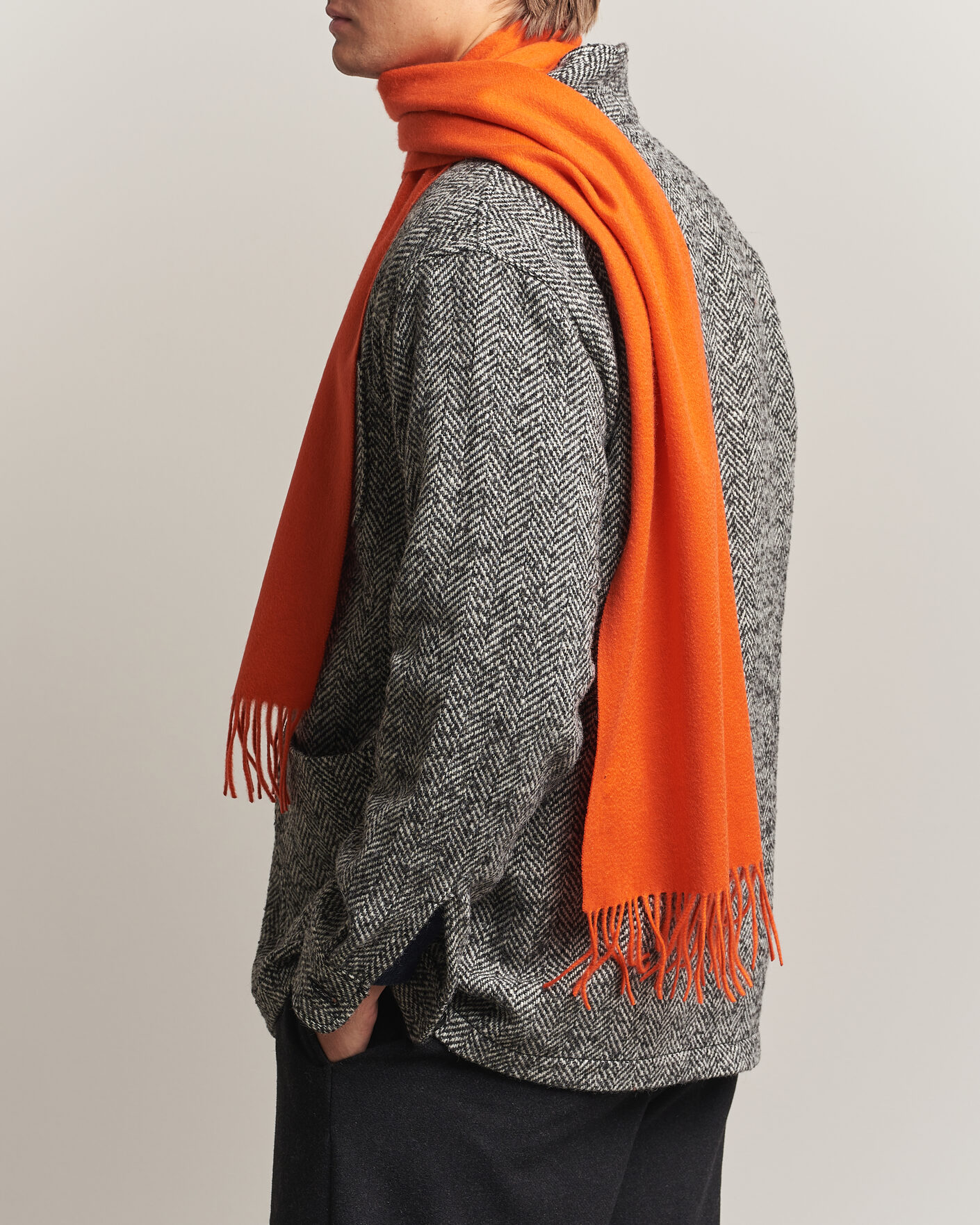 Heren | Sjaals | BEAMS PLUS | Cashmere Scarf Orange