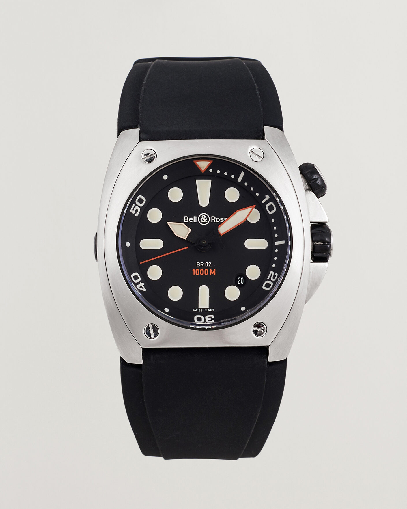 Heren | Pre-Owned & Vintage Watches | Bell & Ross Pre-Owned | BR02-20 Steel 