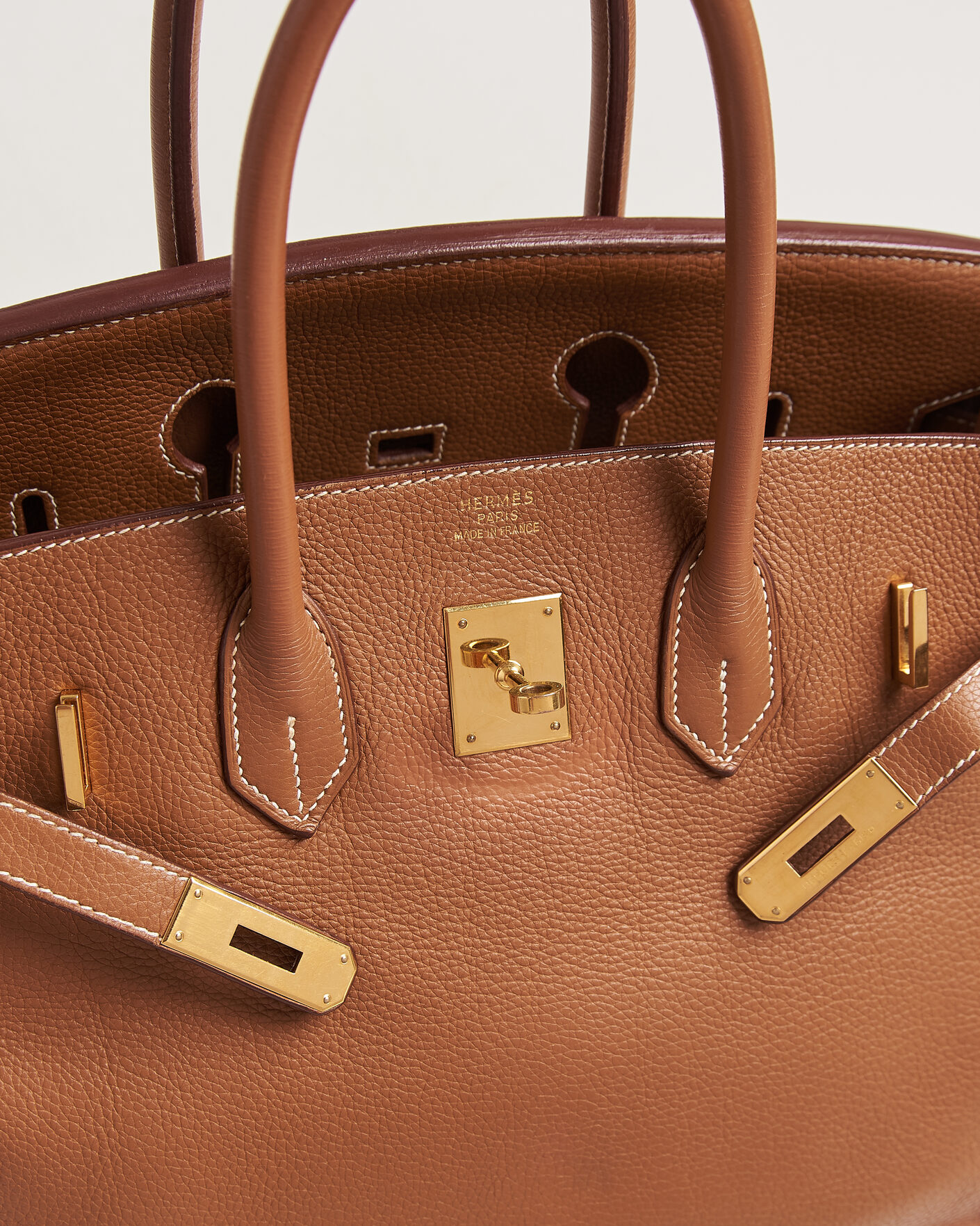 Heren | Pre-Owned & Vintage Bags | Hermès Pre-Owned | Birkin 35 Togo Leather Gold
