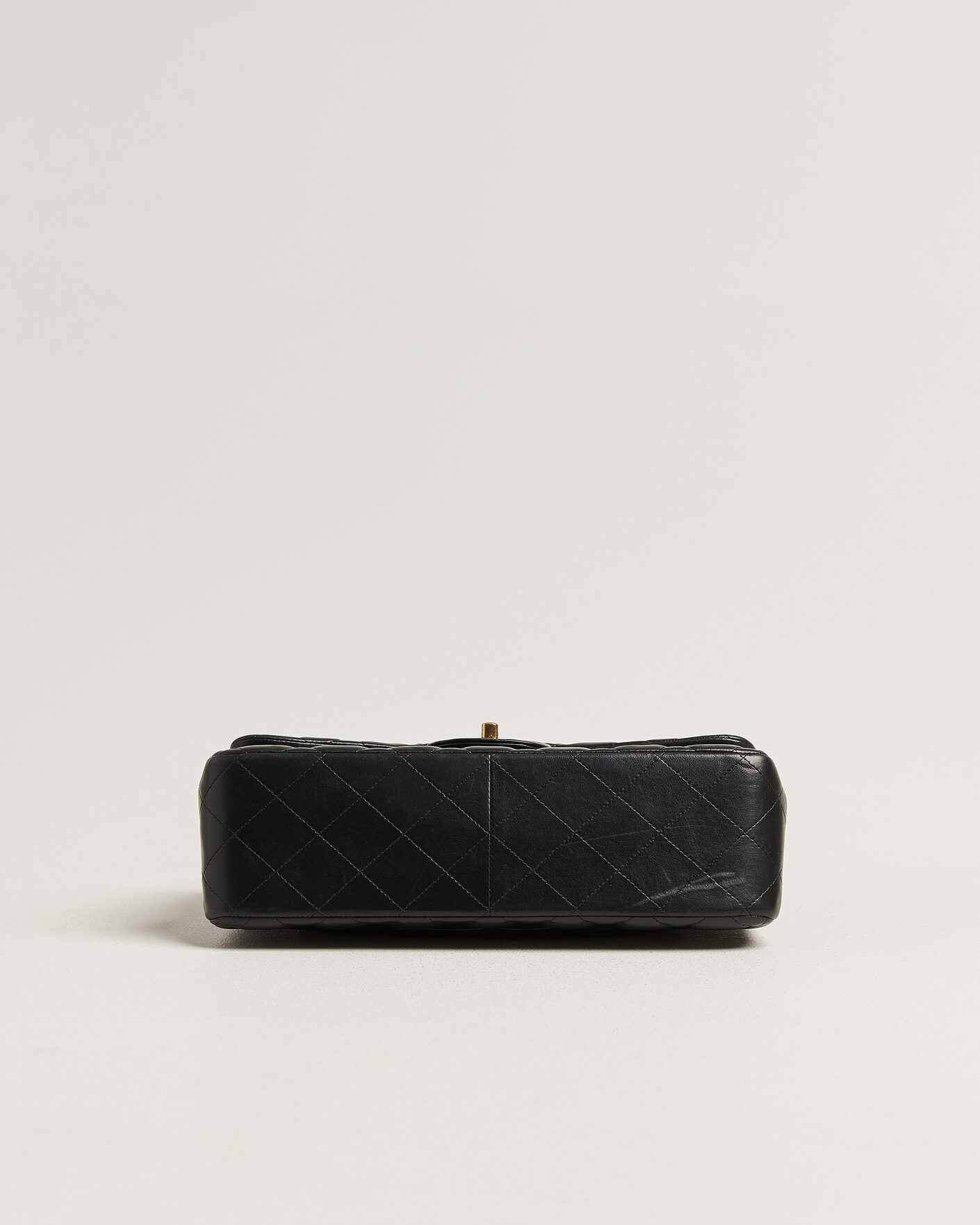 Heren | Pre-Owned & Vintage Bags | Chanel Pre-Owned | Classic Jumbo Double Flap Bag Lambskin Black