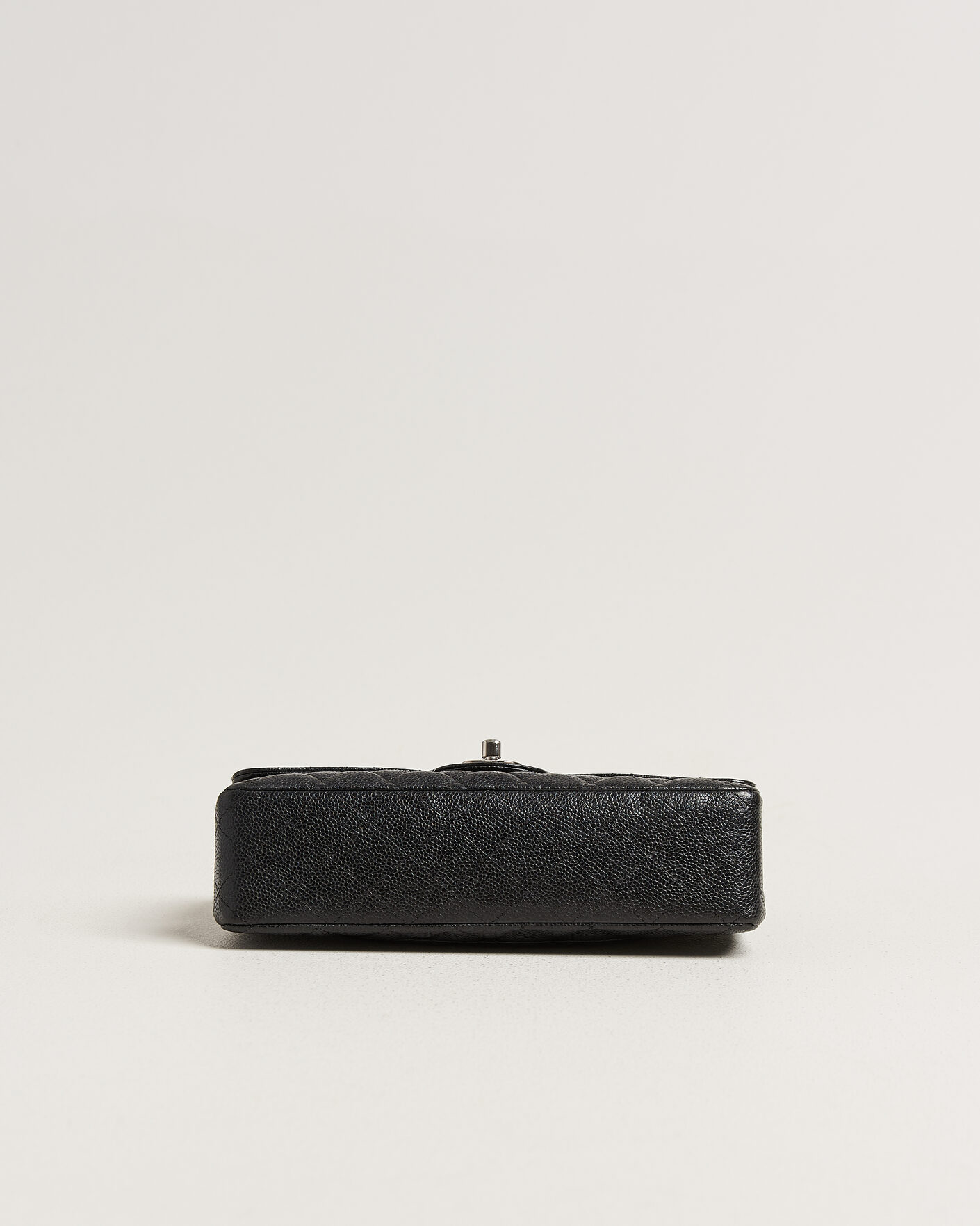 Heren | Pre-Owned & Vintage Bags | Chanel Pre-Owned | Classic Medium Single Flap Bag Caviar Black