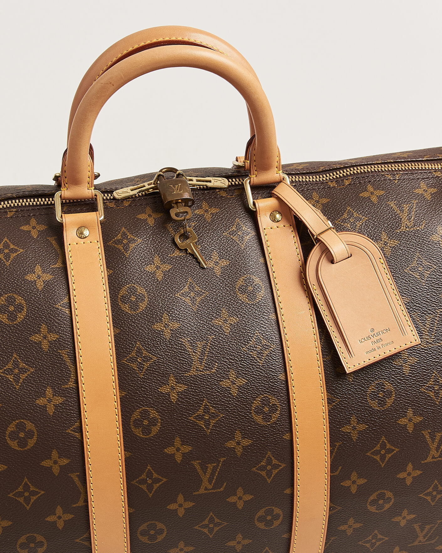 Heren | Pre-Owned & Vintage Bags | Louis Vuitton Pre-Owned | Keepall Bandouliére 55 Monogram