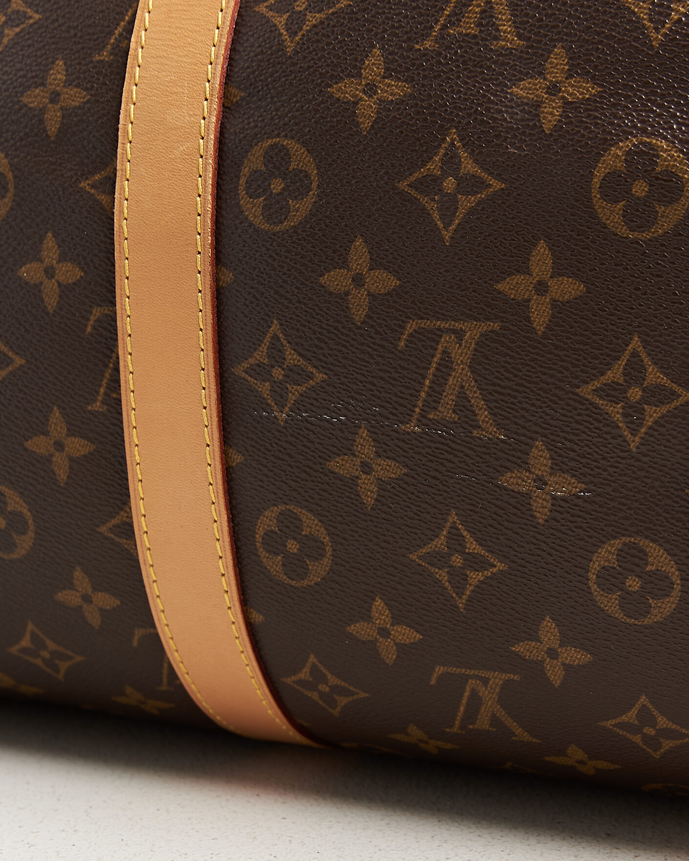 Heren | Pre-Owned & Vintage Bags | Louis Vuitton Pre-Owned | Keepall Bandouliére 55 Monogram
