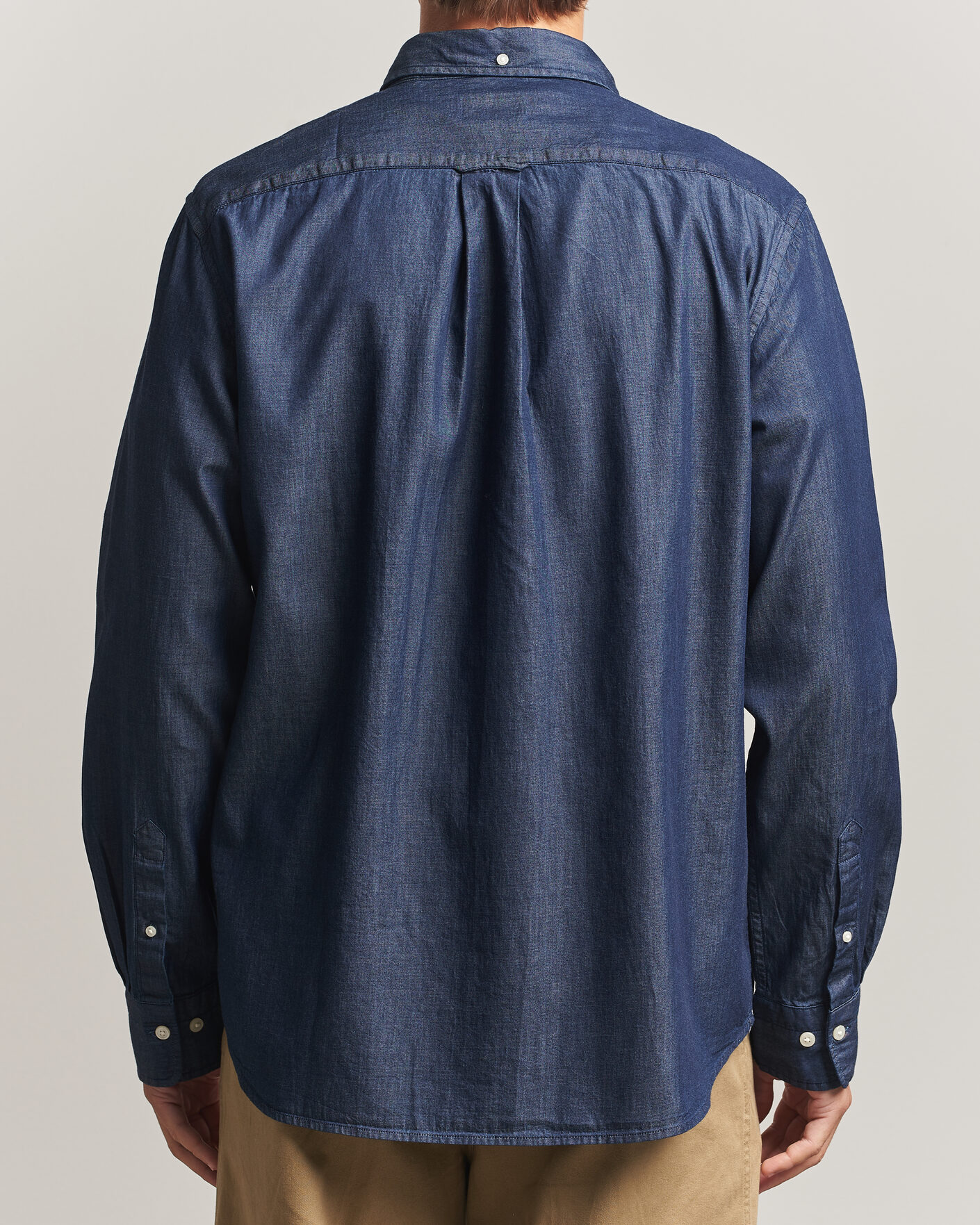 Heren | Overhemden | Gant | Regular Fit Indigo Shirt Dark Indigo