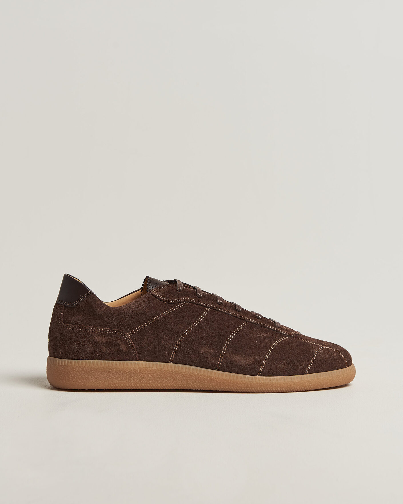 Heren | Sneakers | CQP | Stillo Suede Sneaker Dark Brown