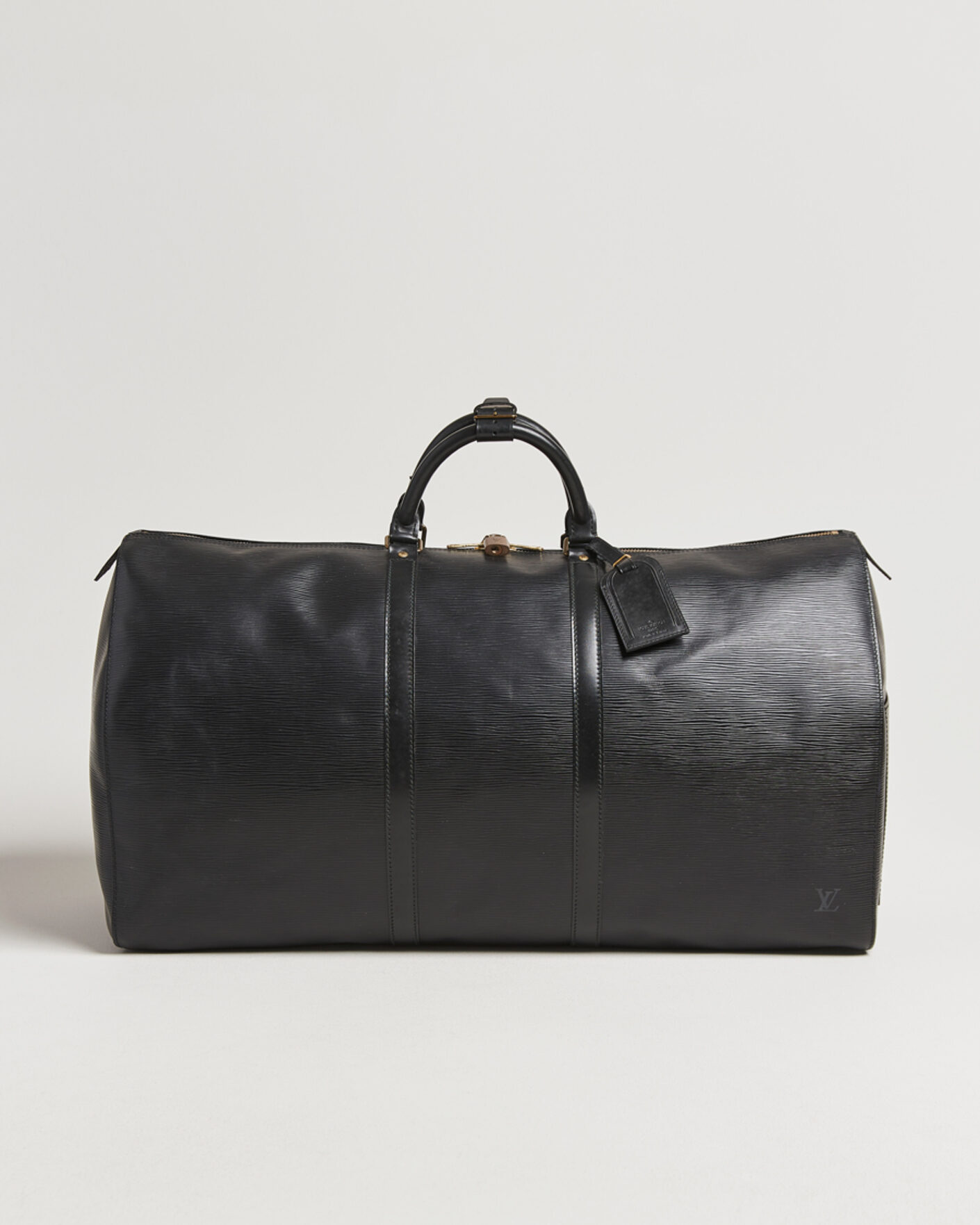 Heren | Pre-Owned & Vintage Bags | Louis Vuitton Pre-Owned | Keepall 60 Epi Leather Black