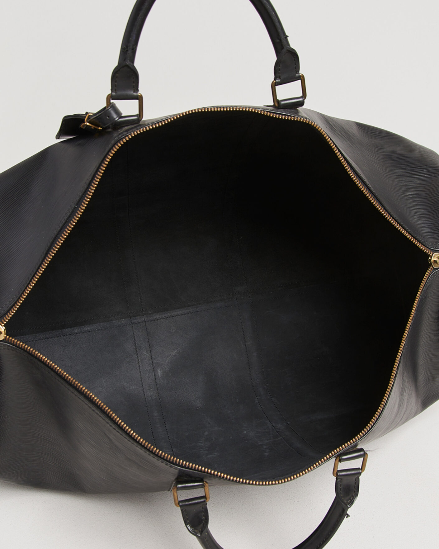 Heren | Pre-Owned & Vintage Bags | Louis Vuitton Pre-Owned | Keepall 60 Epi Leather Black