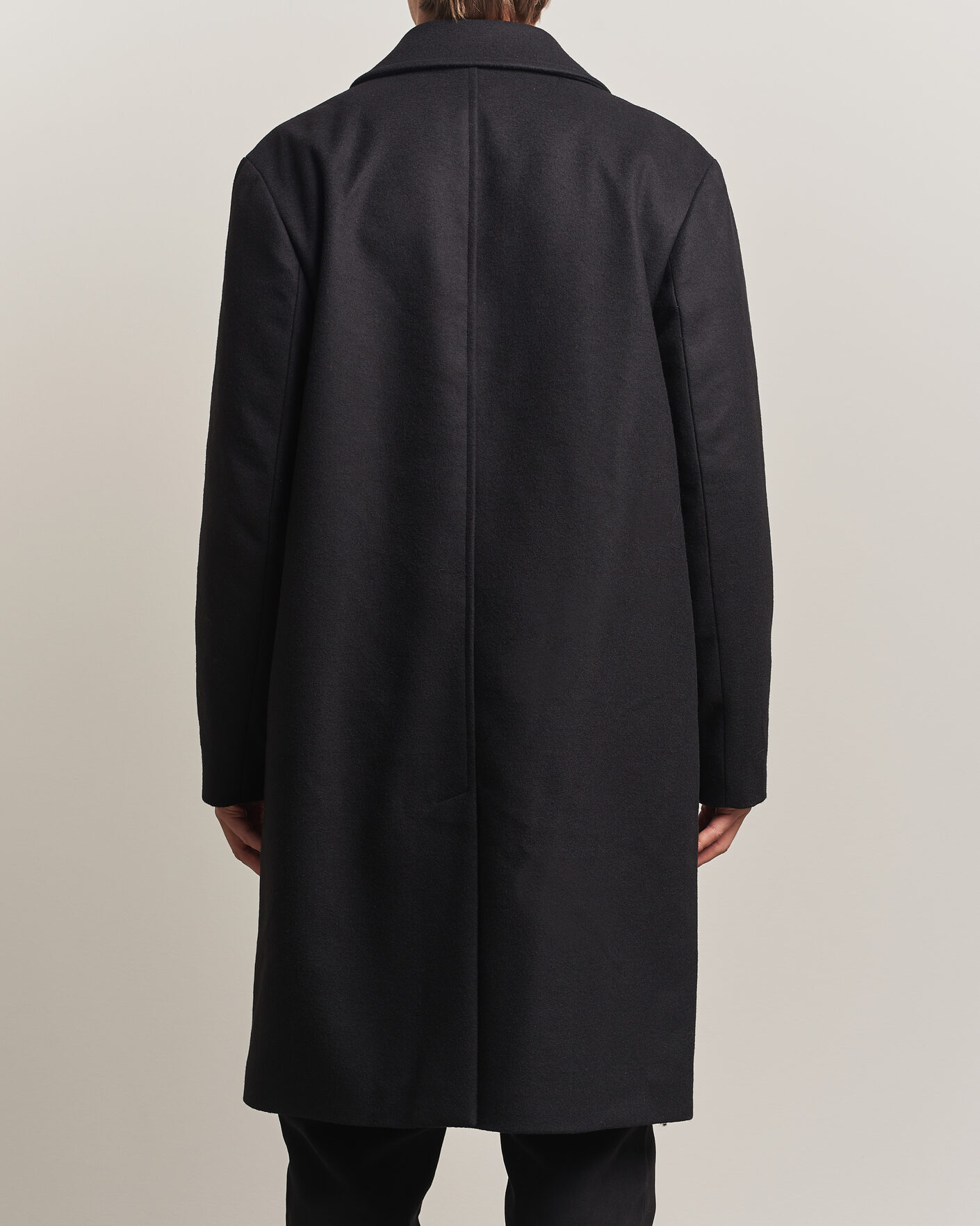 Heren | Jassen | A Day's March | Shamrock Wool Car Coat Black