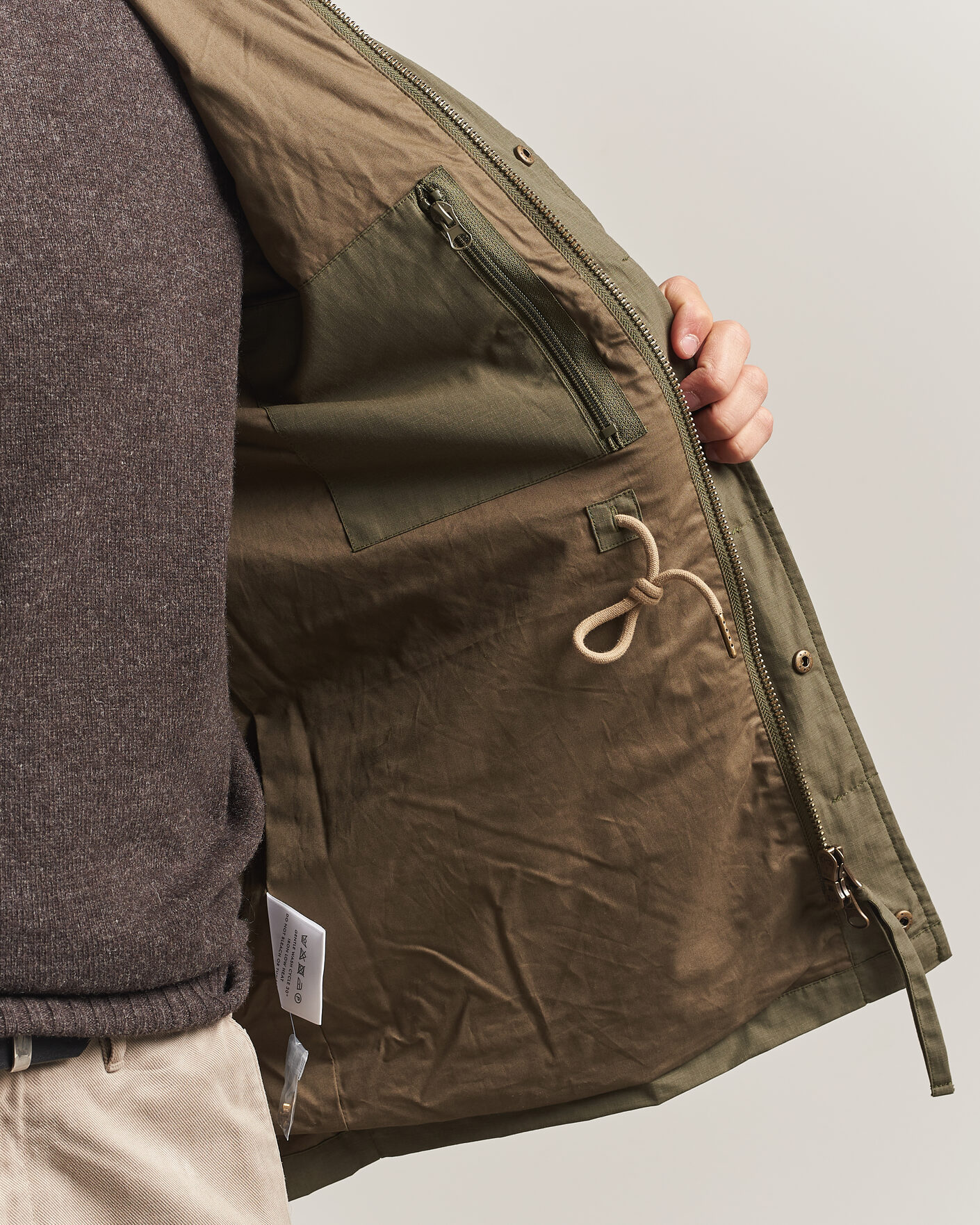 Heren | Jassen | A Day's March | Barnett M65 Jacket Olive