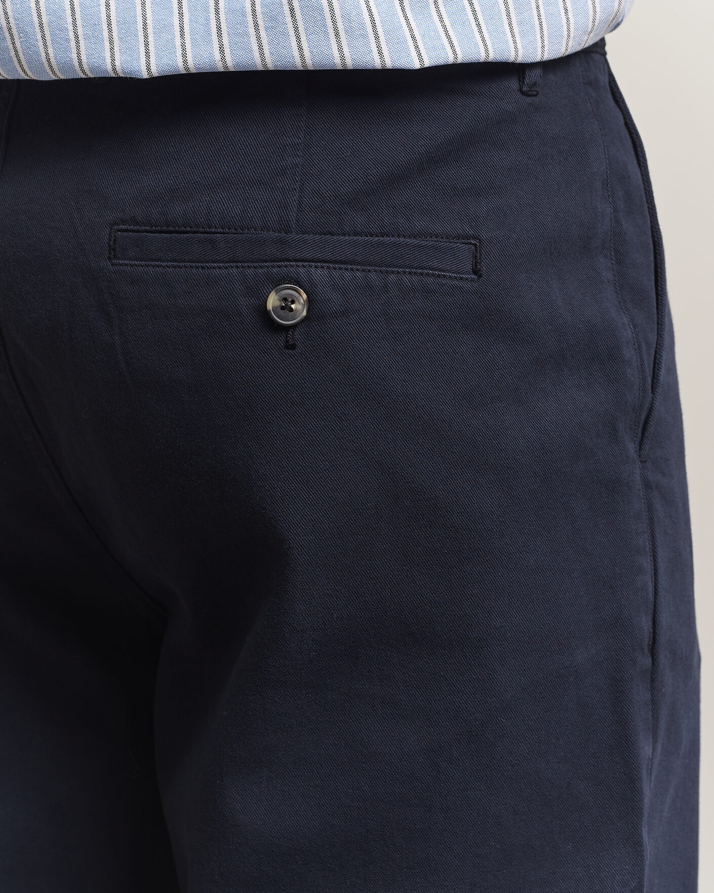 Heren | Broeken | A Day's March | Redwood Cotton Chinos Navy