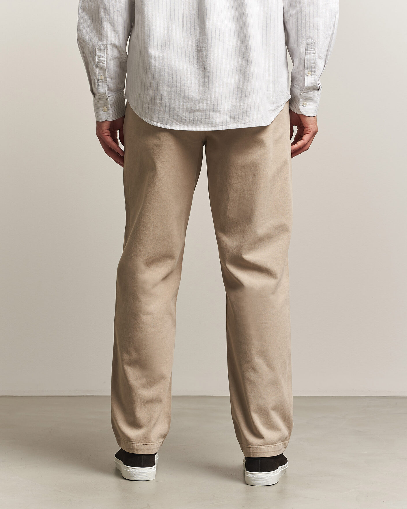 Heren | Broeken | A Day's March | Redwood Cotton Chinos Khaki