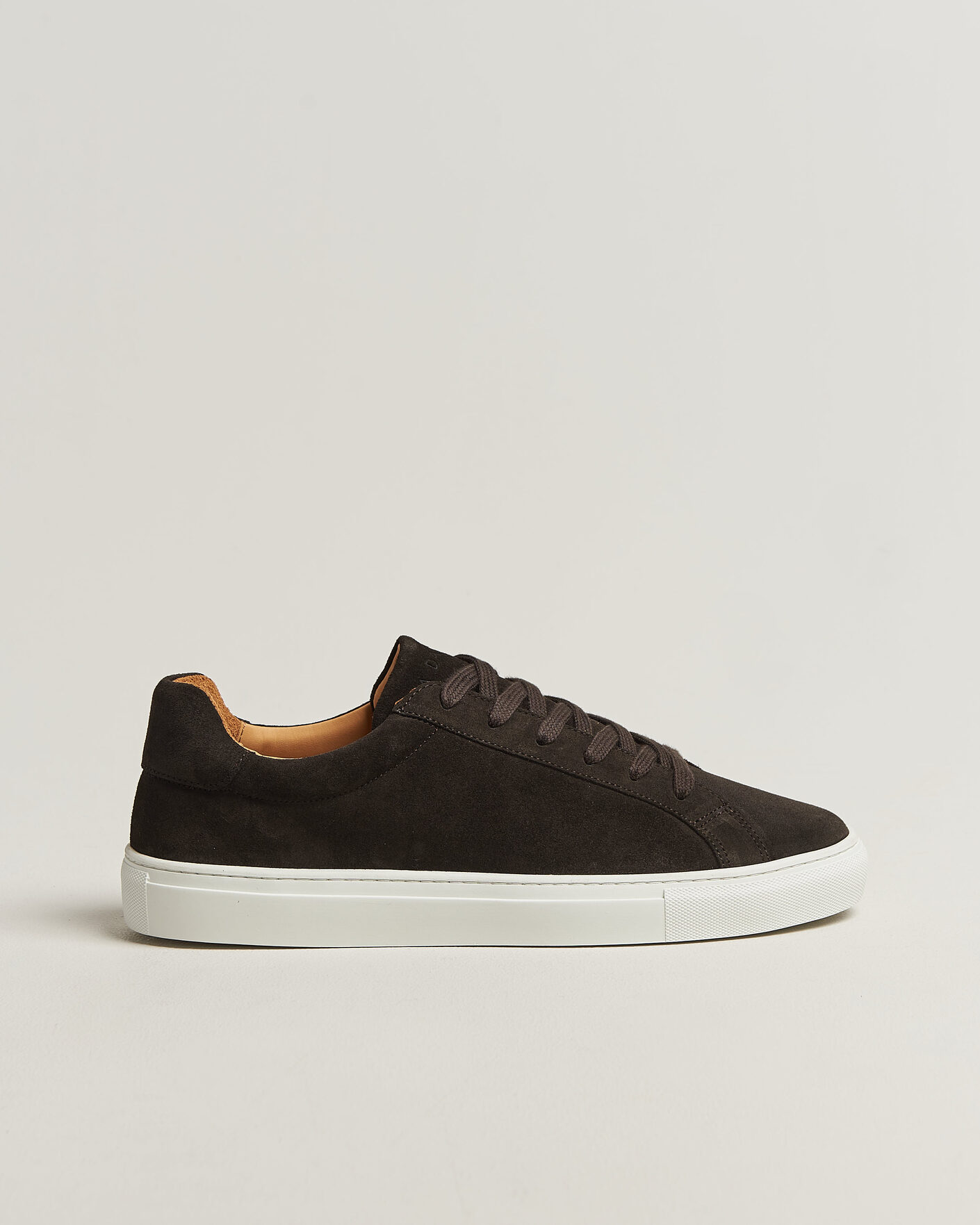 Heren | Sneakers | A Day's March | Marching Suede Sneaker Chocolate