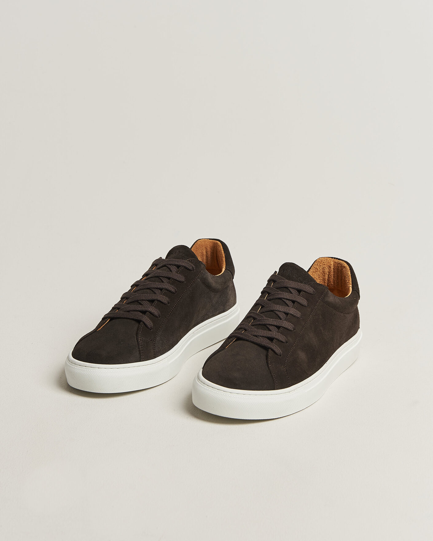Heren | Sneakers | A Day's March | Marching Suede Sneaker Chocolate