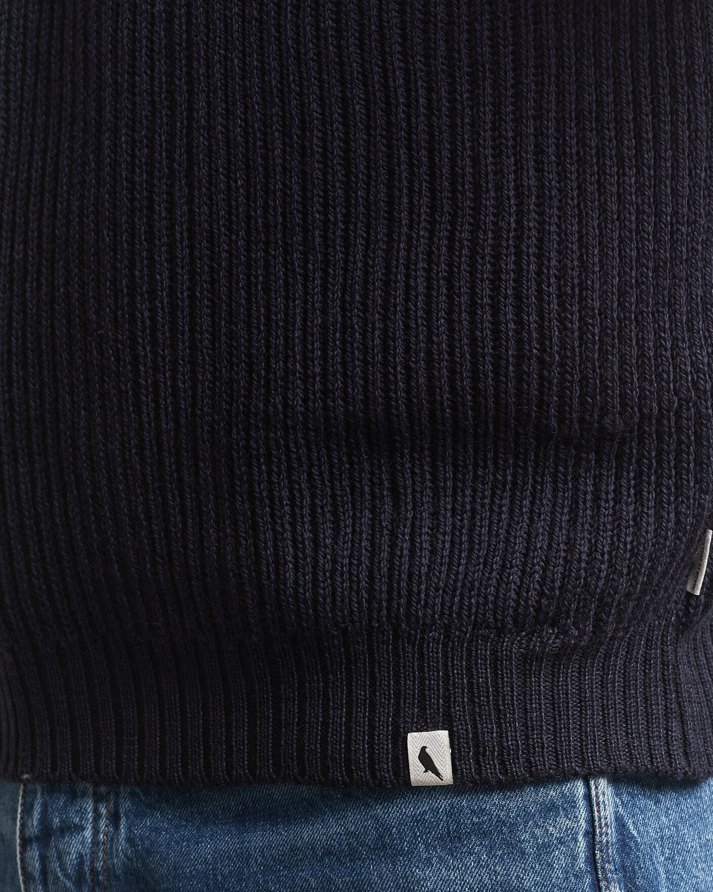 Heren | Truien | Peregrine | Foxton Quarter Zip Jumperr Navy