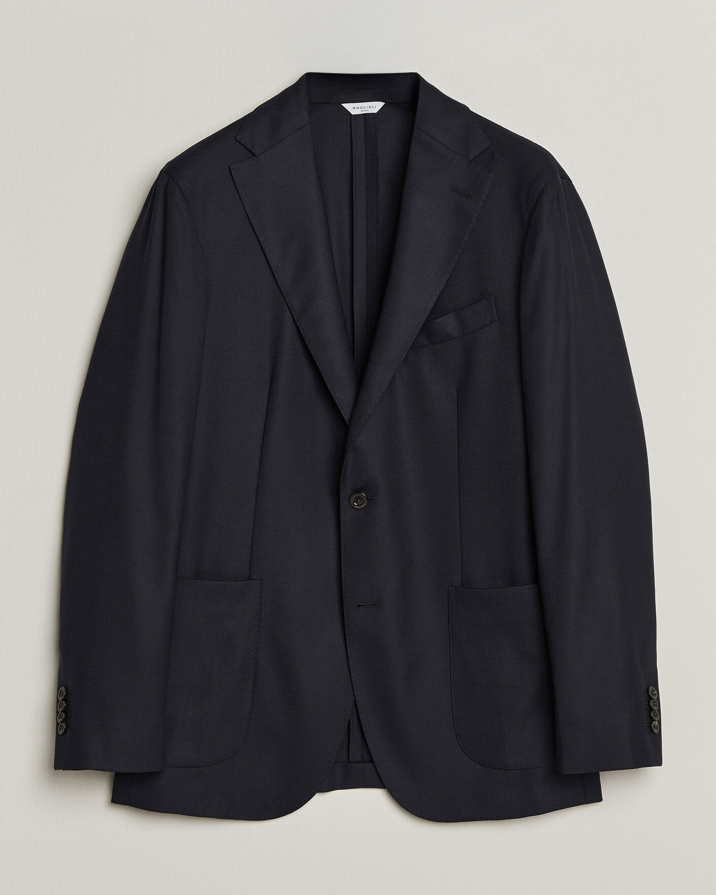 Heren | Blazers | Boglioli for Care of Carl | Boglioli K Jacket Exclusive Hopsack Blazer Navy