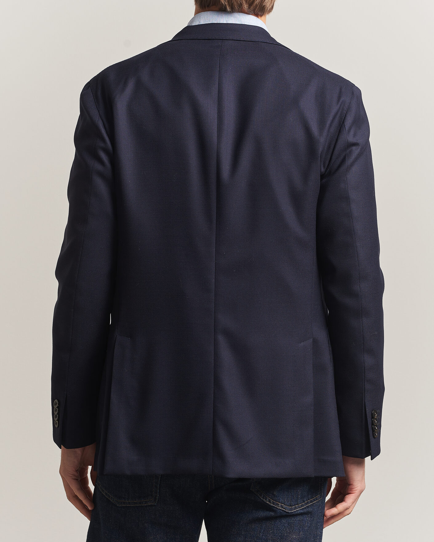 Heren | Blazers | Boglioli for Care of Carl | Boglioli K Jacket Exclusive Hopsack Blazer Navy