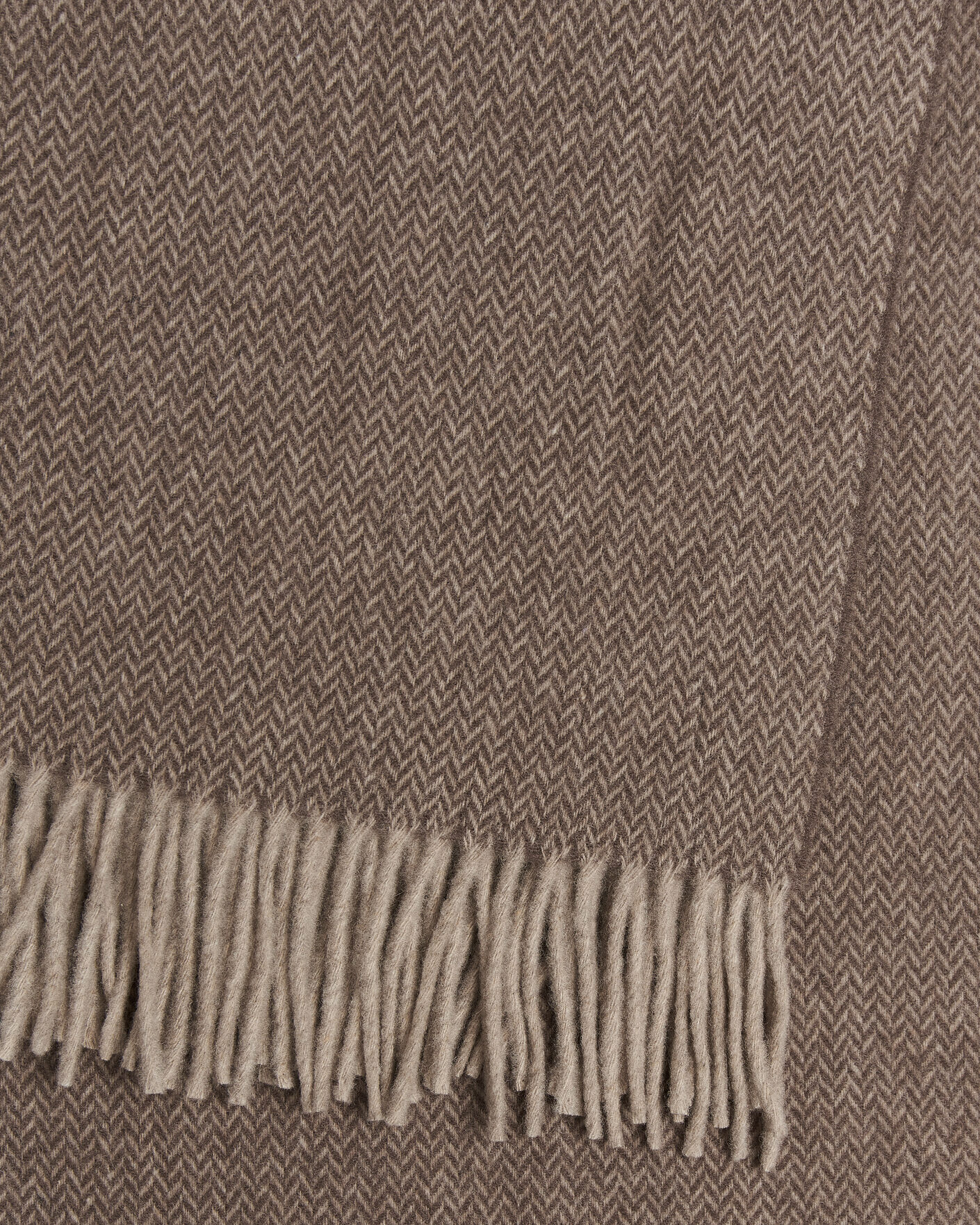Heren | Stoffen | Ralph Lauren Home | Jax Wool/Cashmere Throw Blanket Chocolate Brown