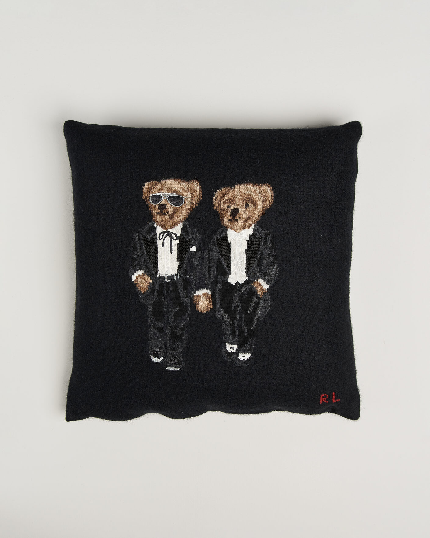 Heren | Thuis | Ralph Lauren Home | Ralph & Ricky Bear Wool/Alpaca Pillow Black