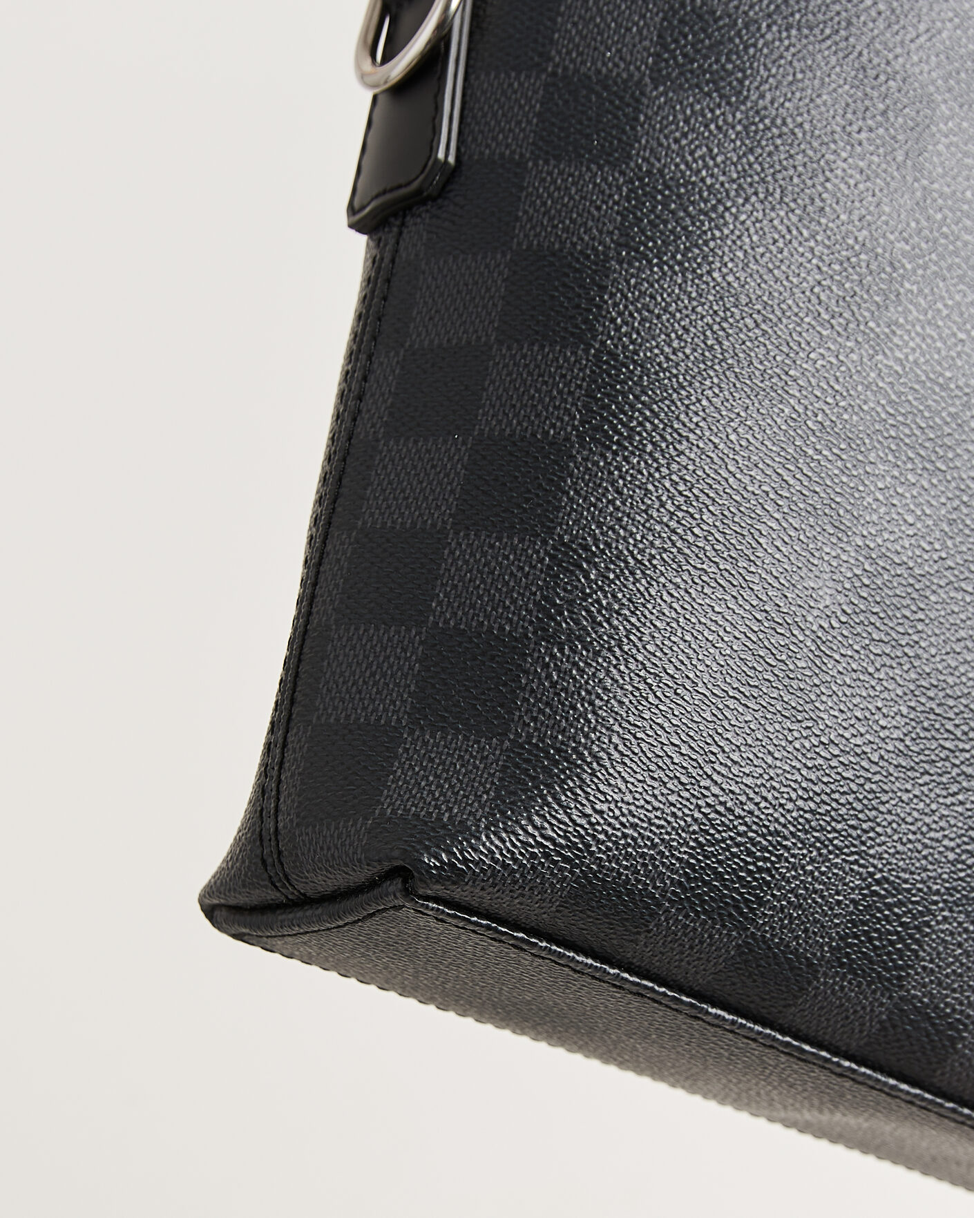 Heren | Pre-Owned & Vintage Bags | Louis Vuitton Pre-Owned | Porte Documents Bag Damier Graphite