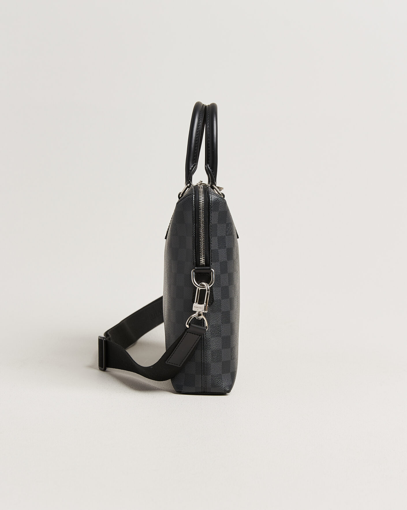 Heren | Pre-Owned & Vintage Bags | Louis Vuitton Pre-Owned | Porte Documents Bag Damier Graphite