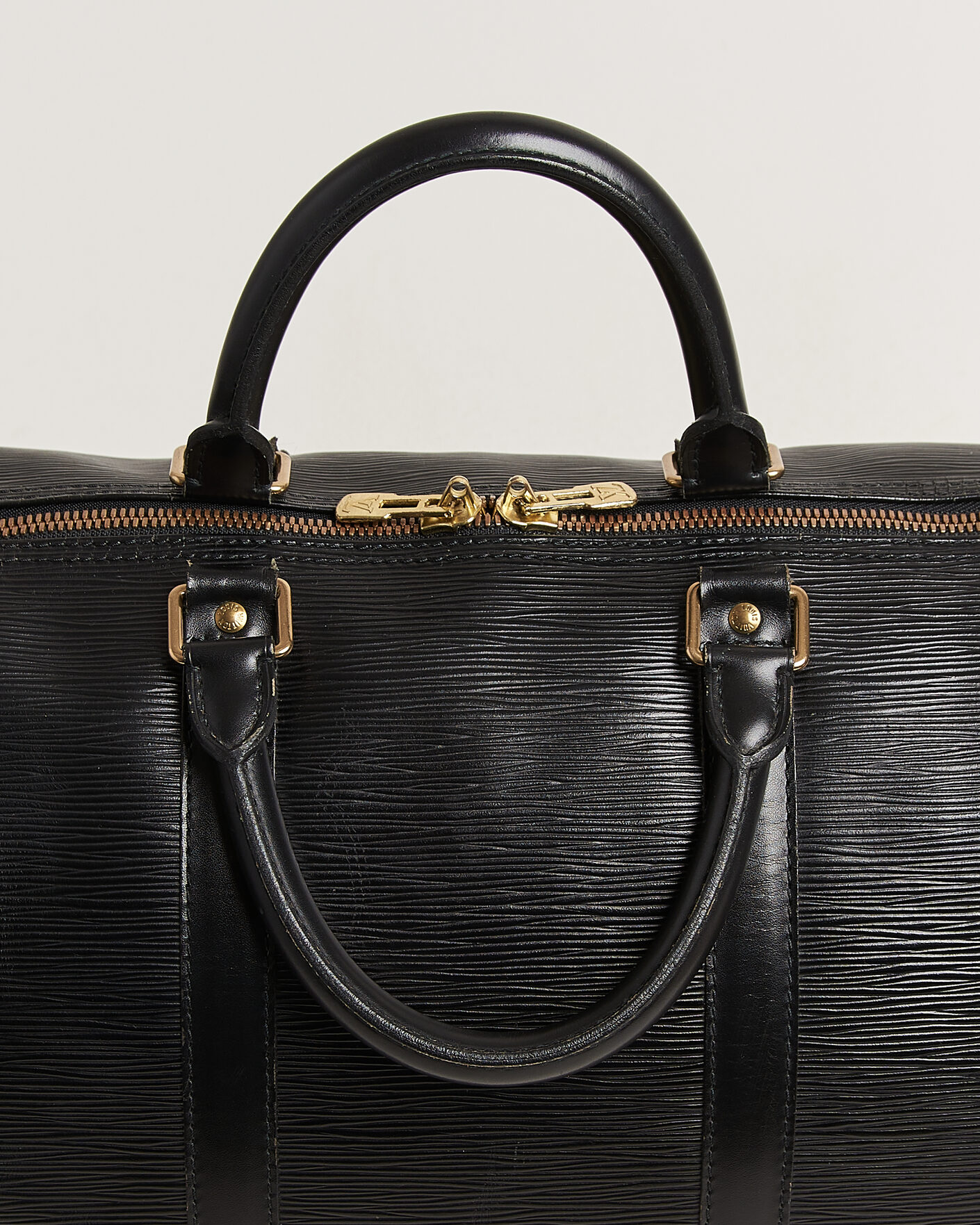 Heren | Pre-Owned & Vintage Bags | Louis Vuitton Pre-Owned | Keepall 50 Epi Leather Black