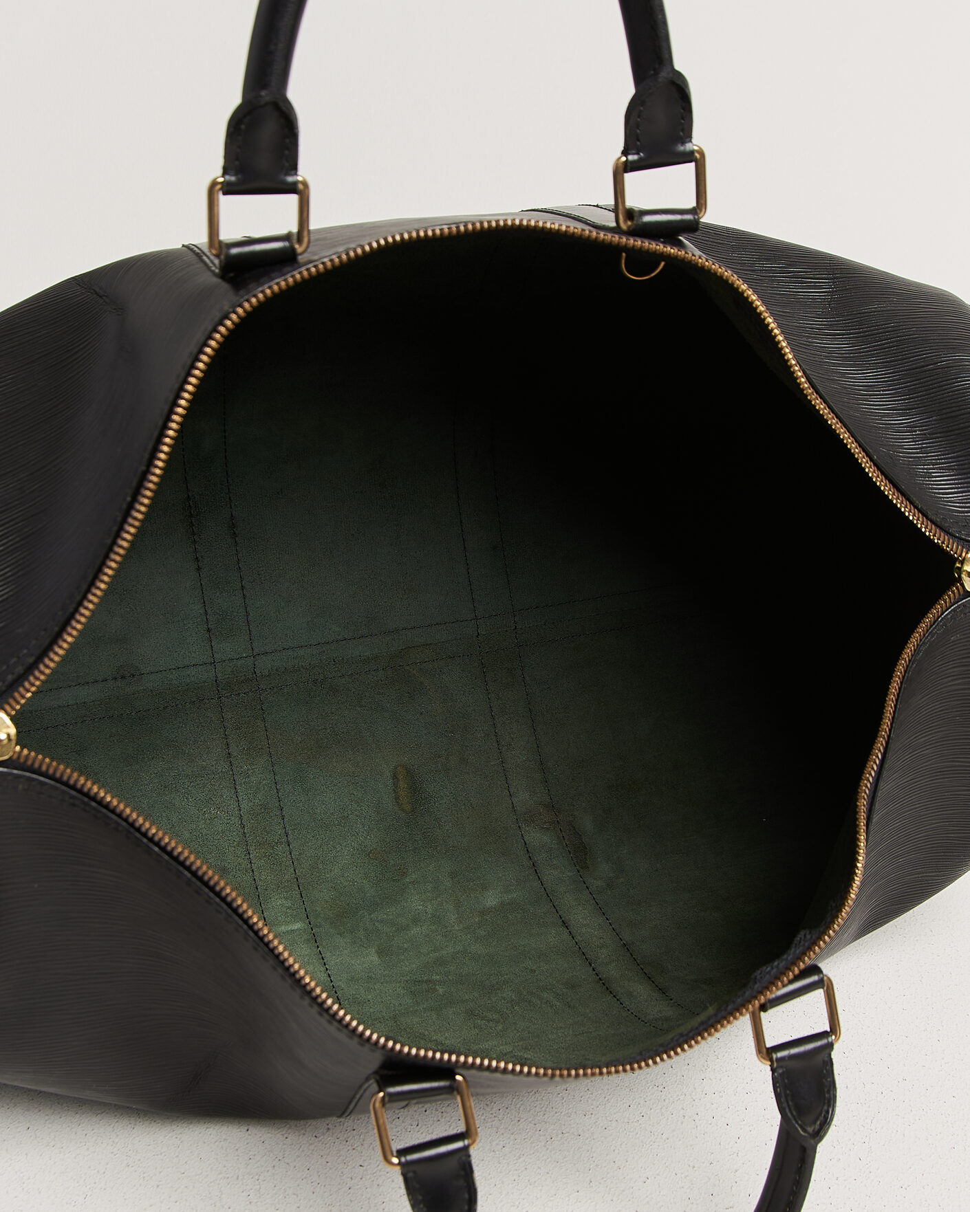 Heren | Pre-Owned & Vintage Bags | Louis Vuitton Pre-Owned | Keepall 50 Epi Leather Black