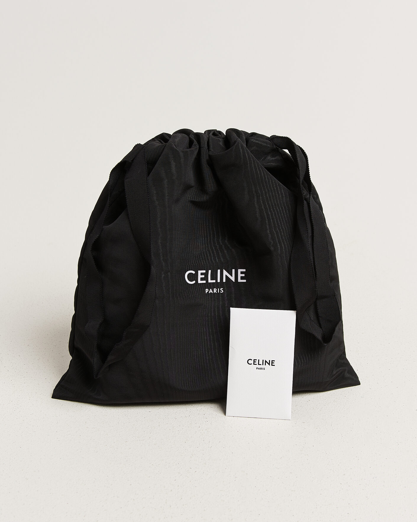 Heren | Pre-Owned & Vintage Bags | Celine Pre-Owned | Trio Bag Small Leather Black