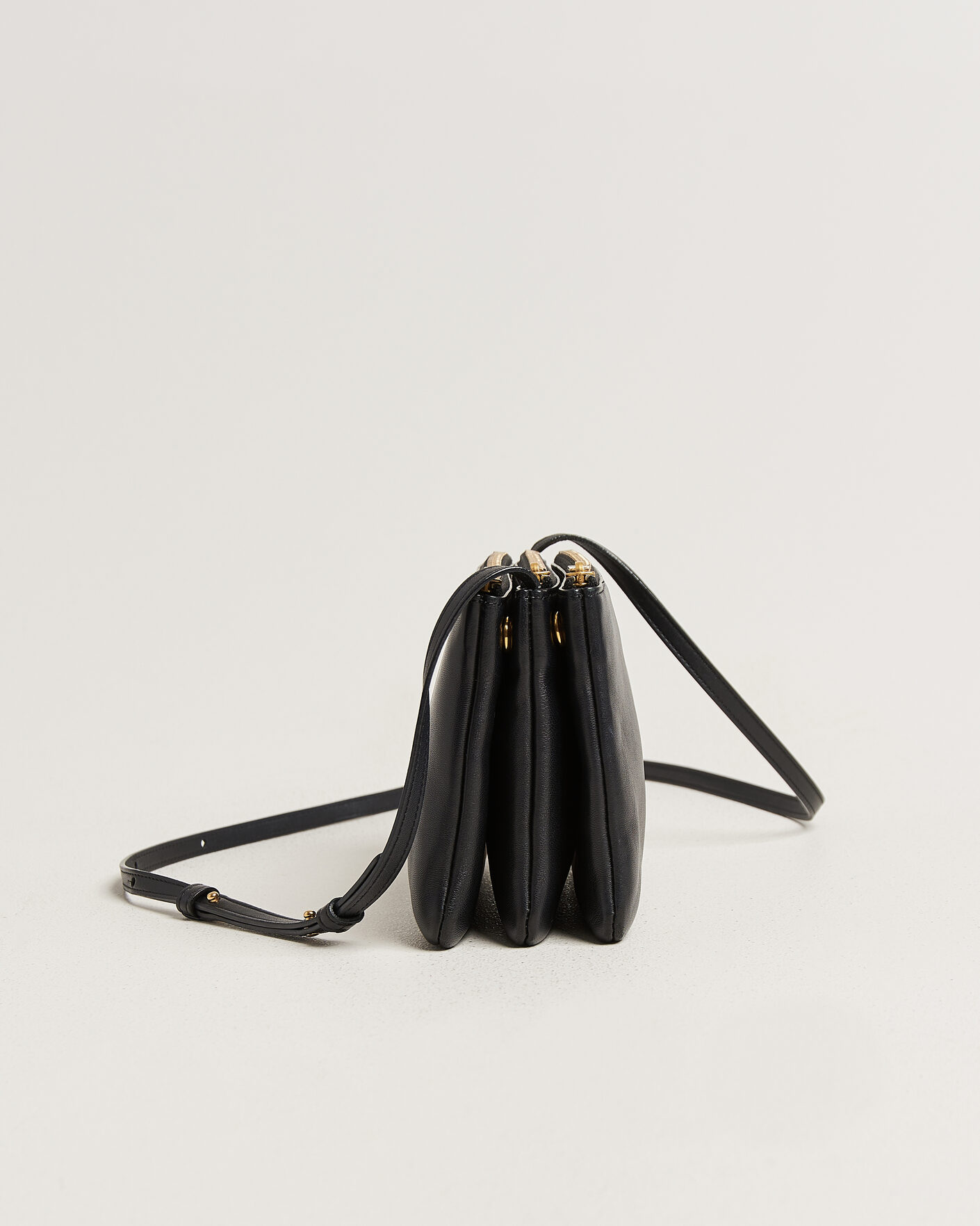 Heren | Pre-Owned & Vintage Bags | Celine Pre-Owned | Trio Bag Small Leather Black