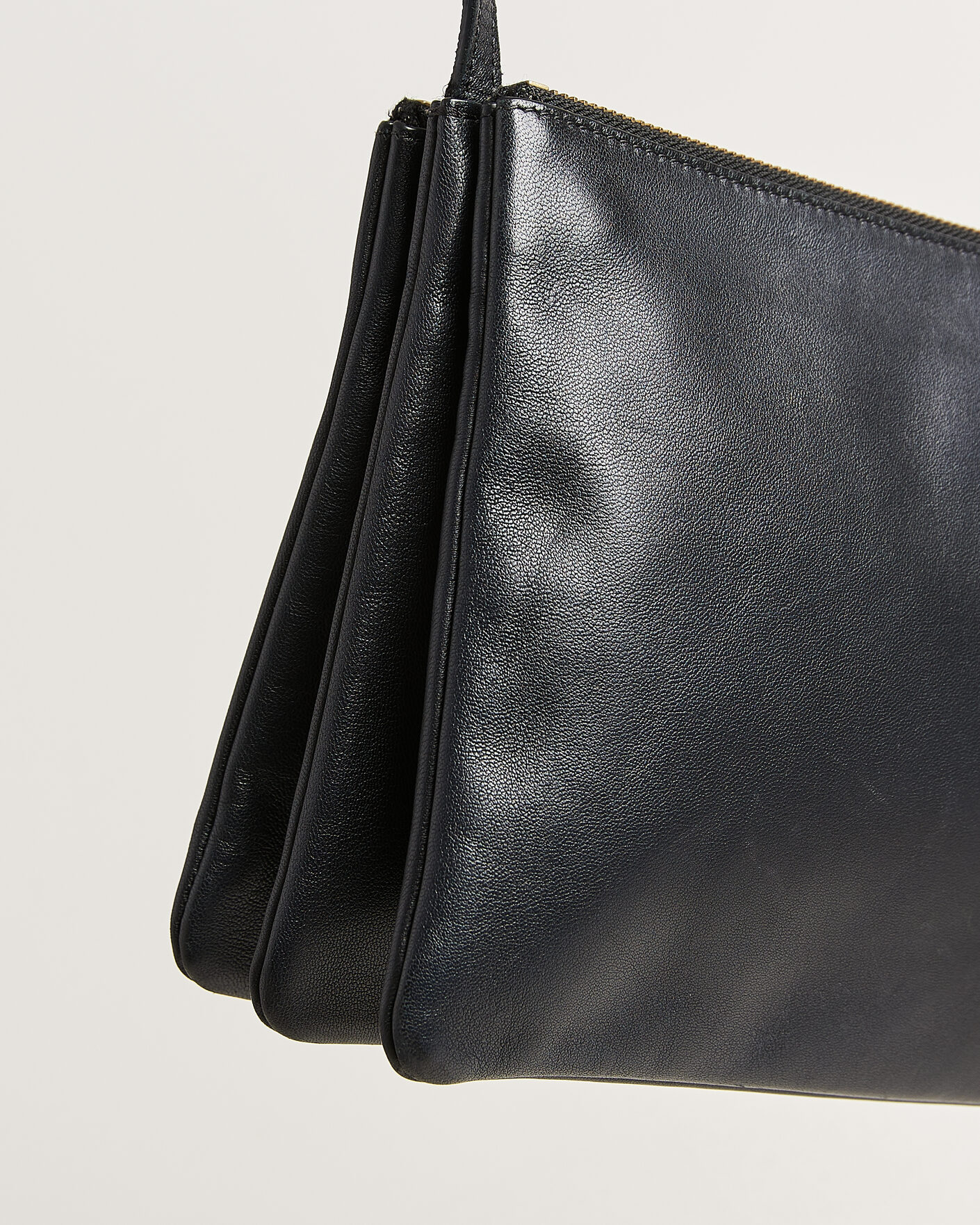 Heren | Pre-Owned & Vintage Bags | Celine Pre-Owned | Trio Bag Medium Leather Black