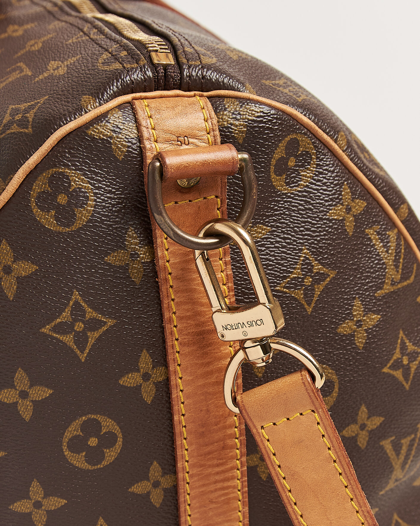 Heren | Pre-Owned & Vintage Bags | Louis Vuitton Pre-Owned | Keepall 50 Bandoulière Monogram