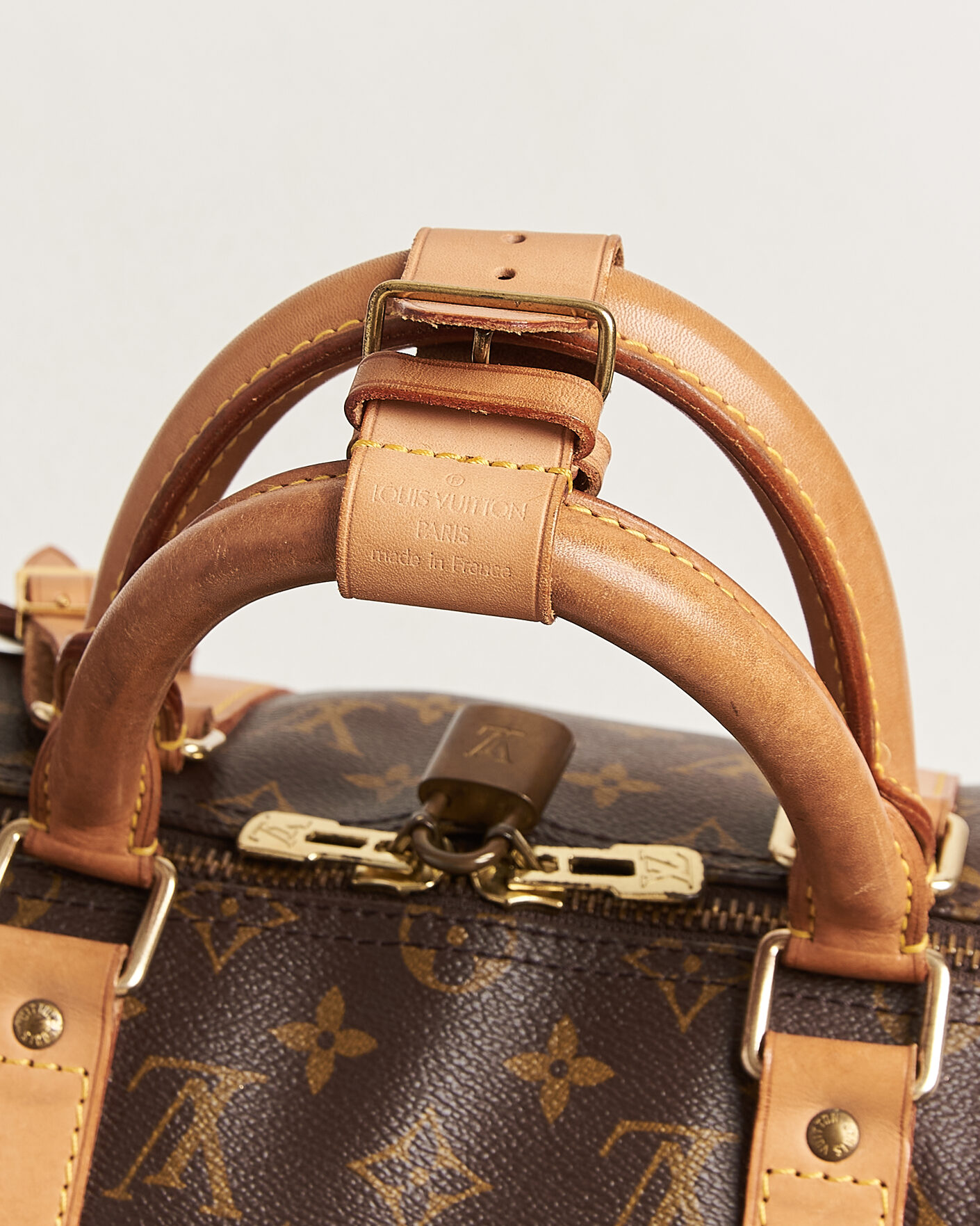 Heren | Pre-Owned & Vintage Bags | Louis Vuitton Pre-Owned | Keepall 50 Bandoulière Monogram