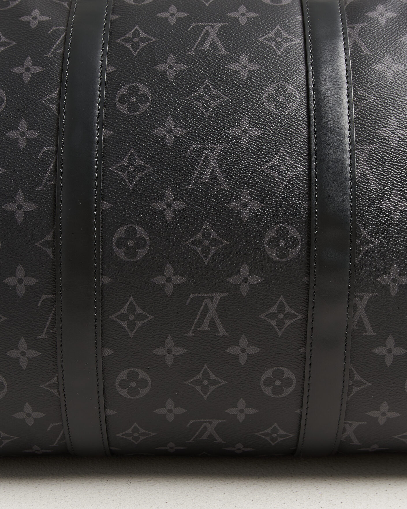 Heren | Pre-Owned & Vintage Bags | Louis Vuitton Pre-Owned | Keepall 55 Bandoulière Monogram Eclipse