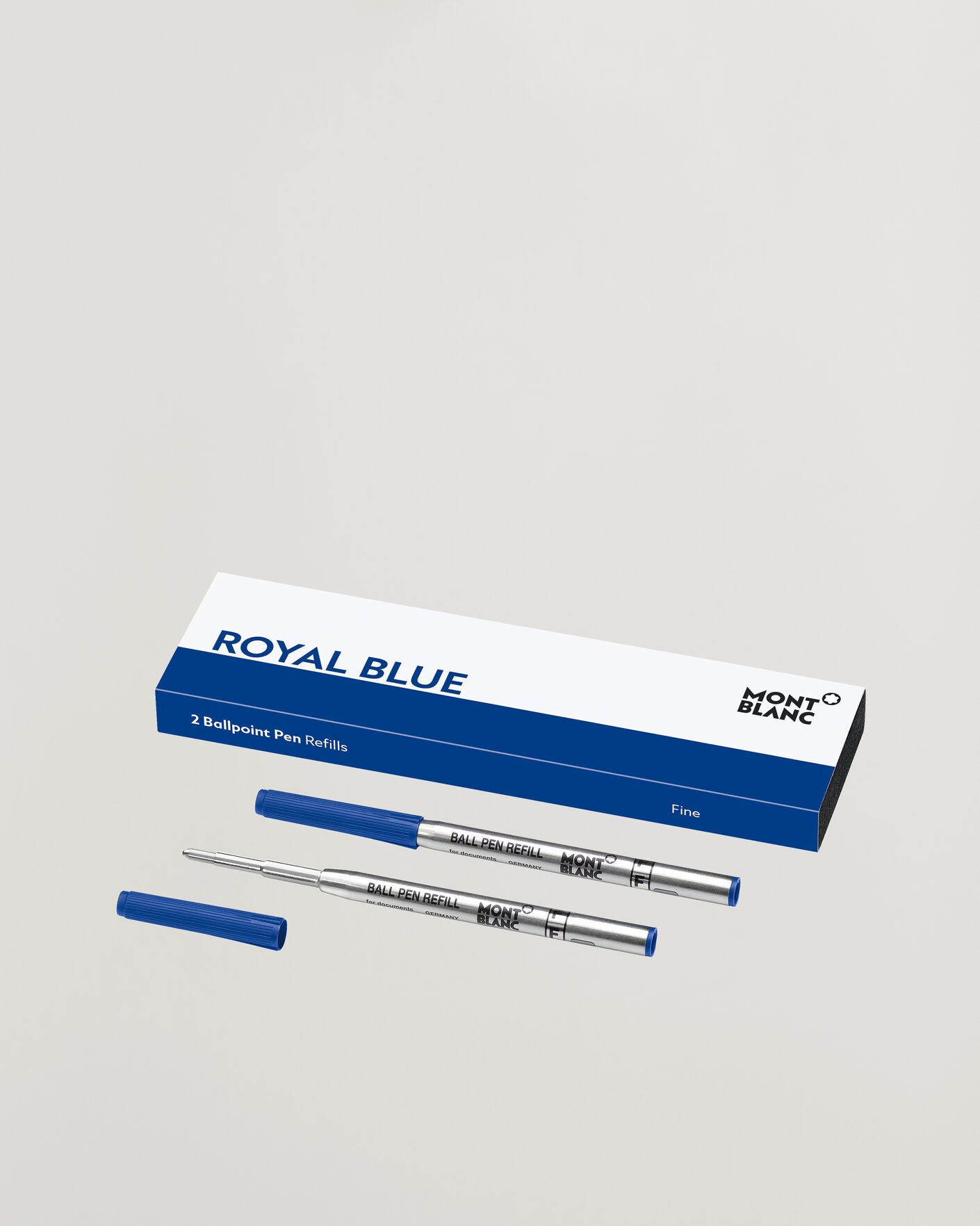 Heren | Pennen | Montblanc | 2 Ballpoint Pen Refill Fine Royal Blue