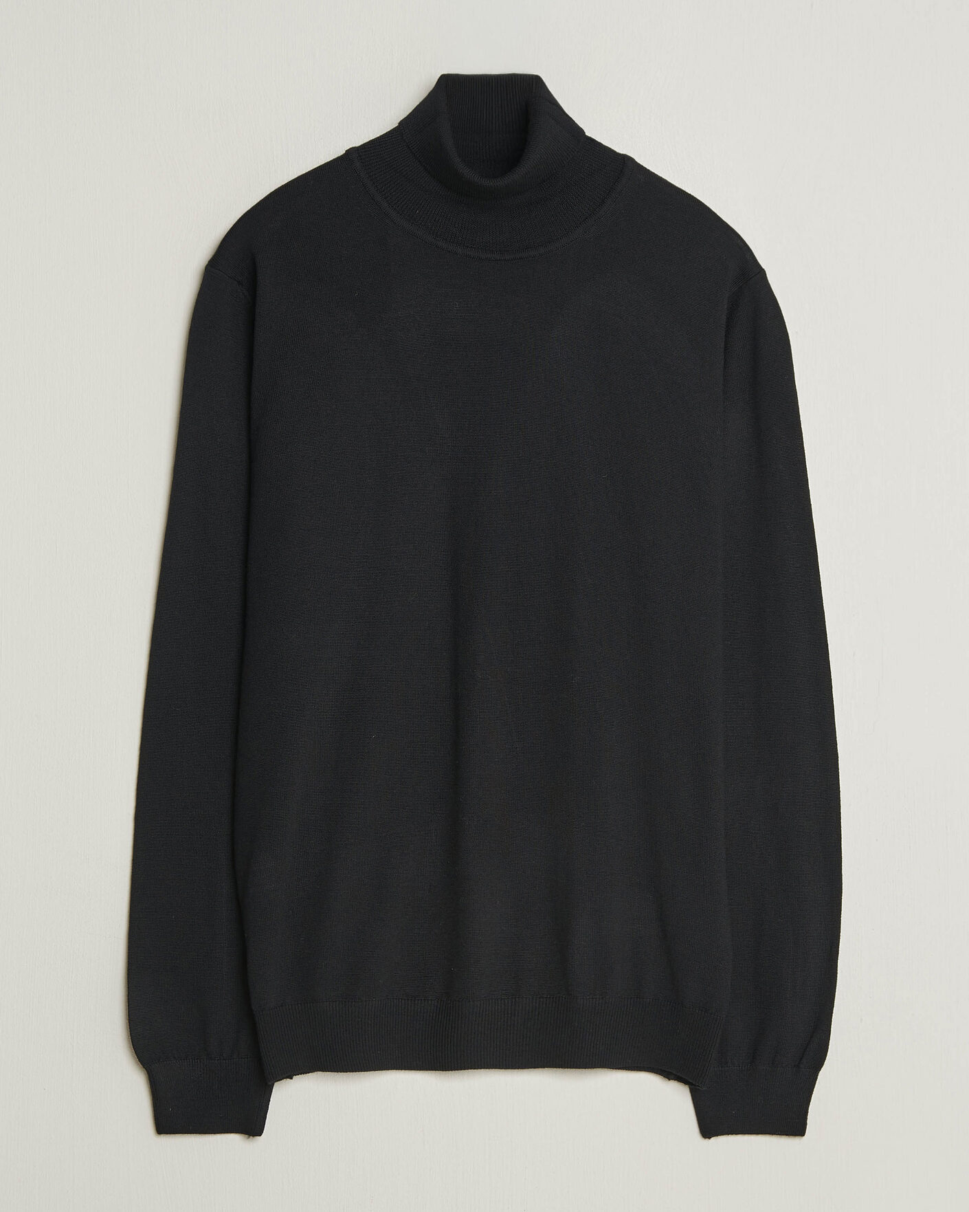 Heren | Truien | Filippa K | Merino Knitted Turtleneck Black