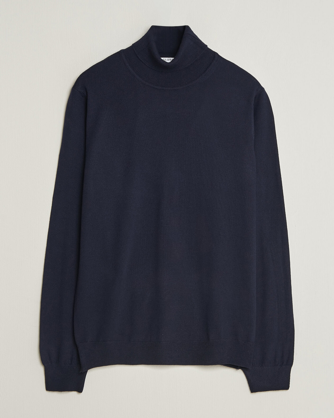 Heren | Truien | Filippa K | Merino Knitted Turtleneck Navy