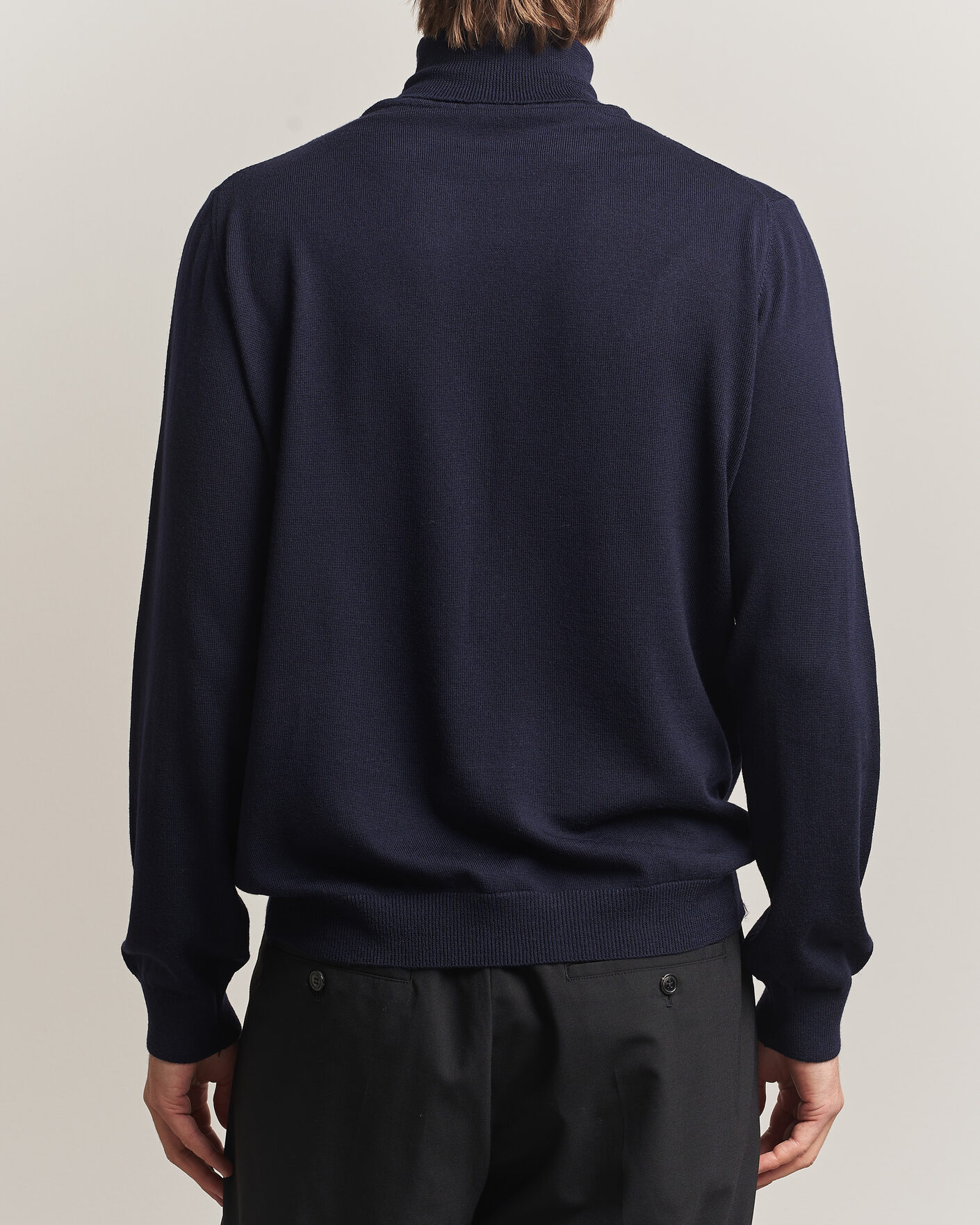 Heren | Truien | Filippa K | Merino Knitted Turtleneck Navy