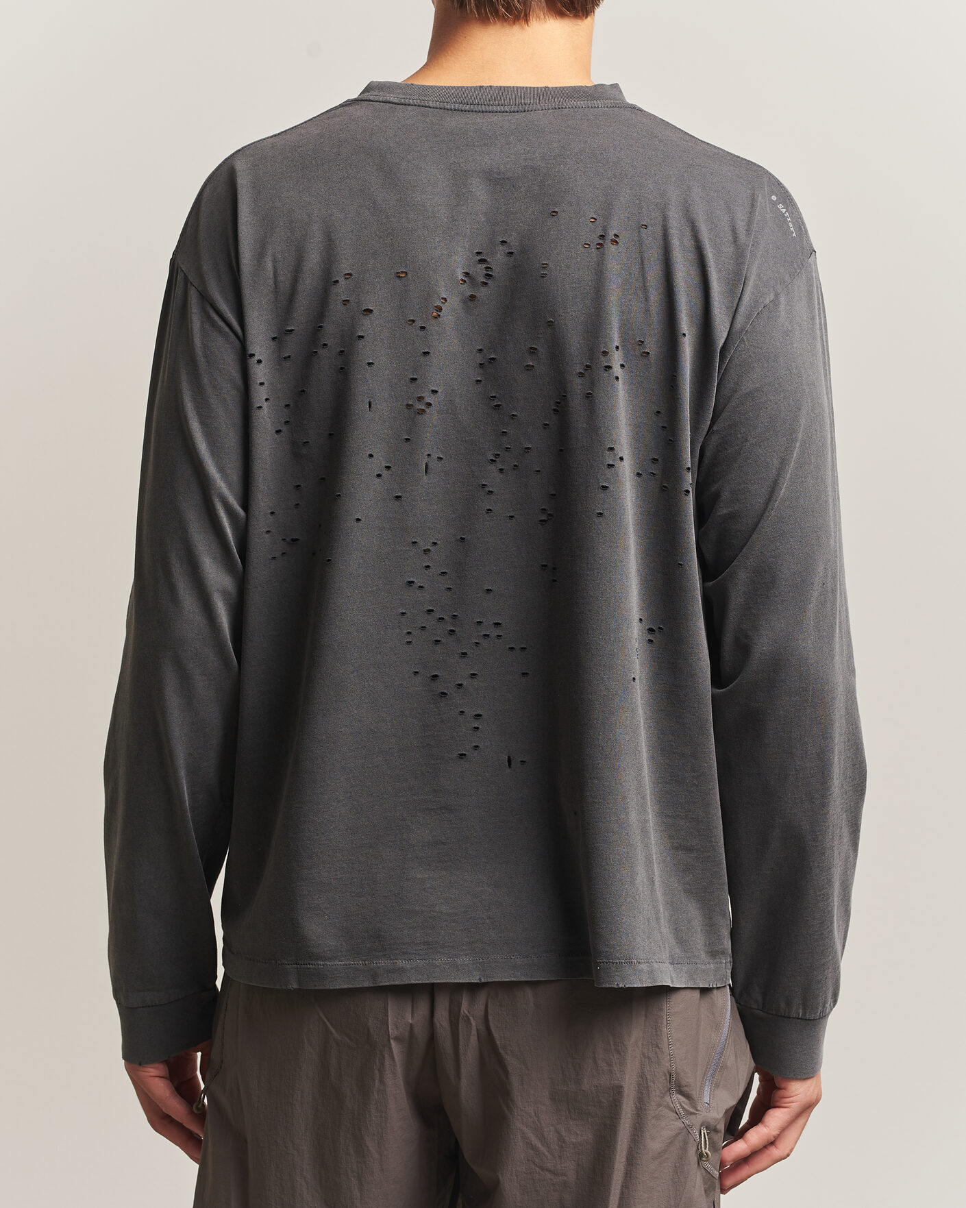 Heren | T-shirts | Satisfy | MothTech Long Sleeve T-Shirt Aged Black