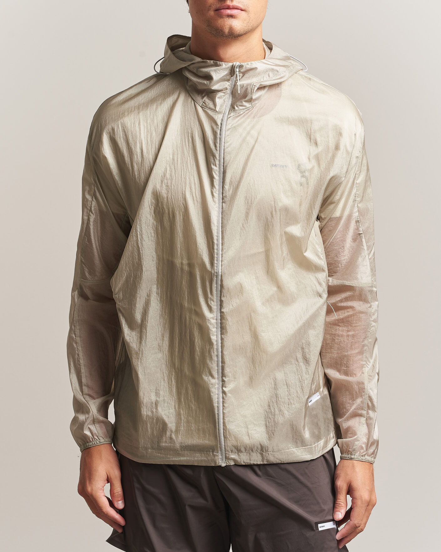 Heren | Jassen | Satisfy | Pertex Diamond Fuse Windbreaker Moonstruck